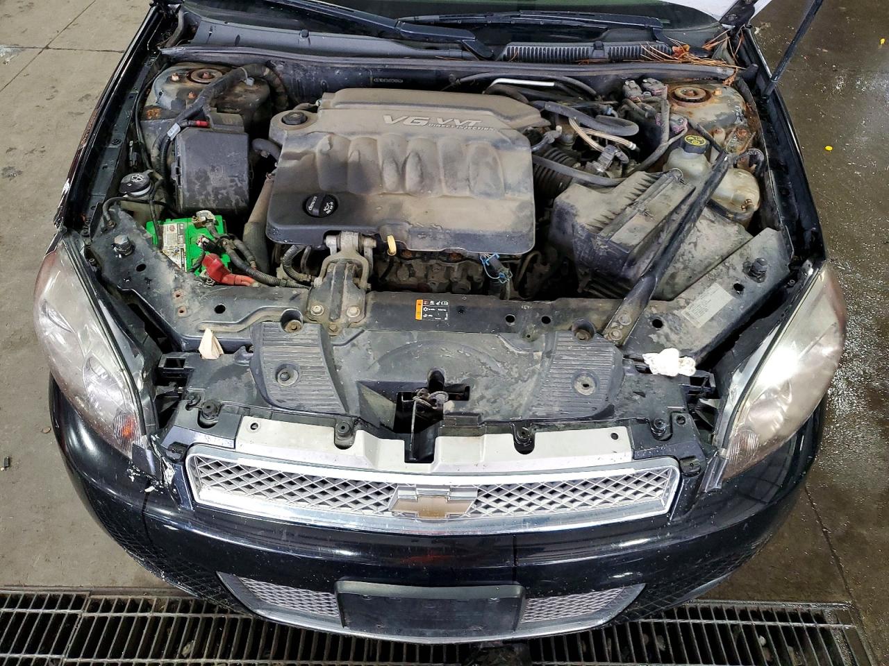 2013 Chevrolet Impala Lt Black vin: 2G1WG5E35D1248463