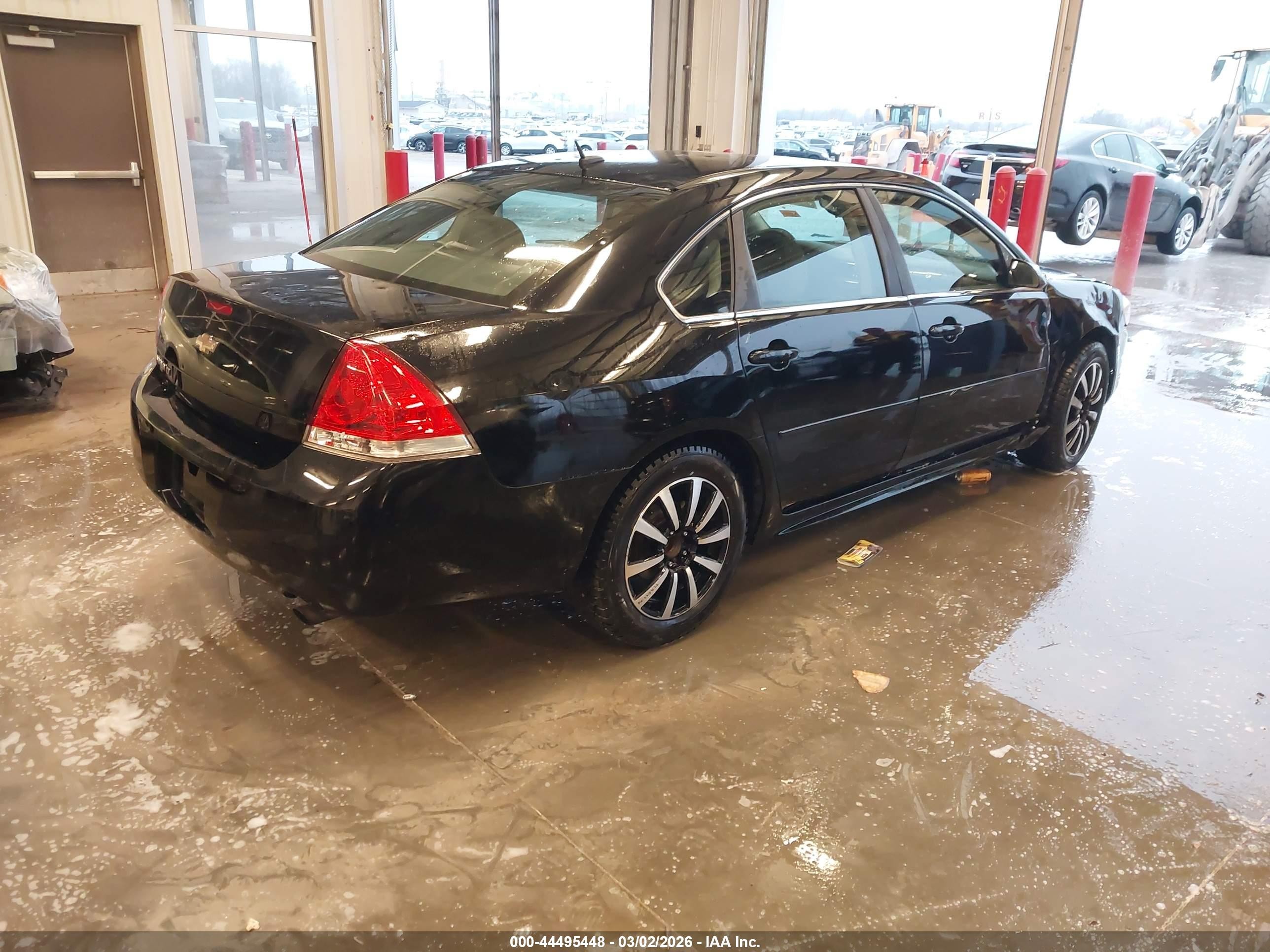 2013 Chevrolet Impala Lt Black vin: 2G1WG5E35D1259737