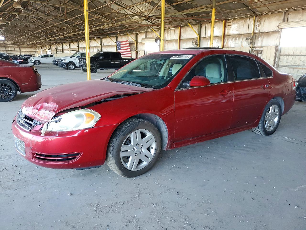 2013 Chevrolet Impala Lt Red vin: 2G1WG5E35D1264419