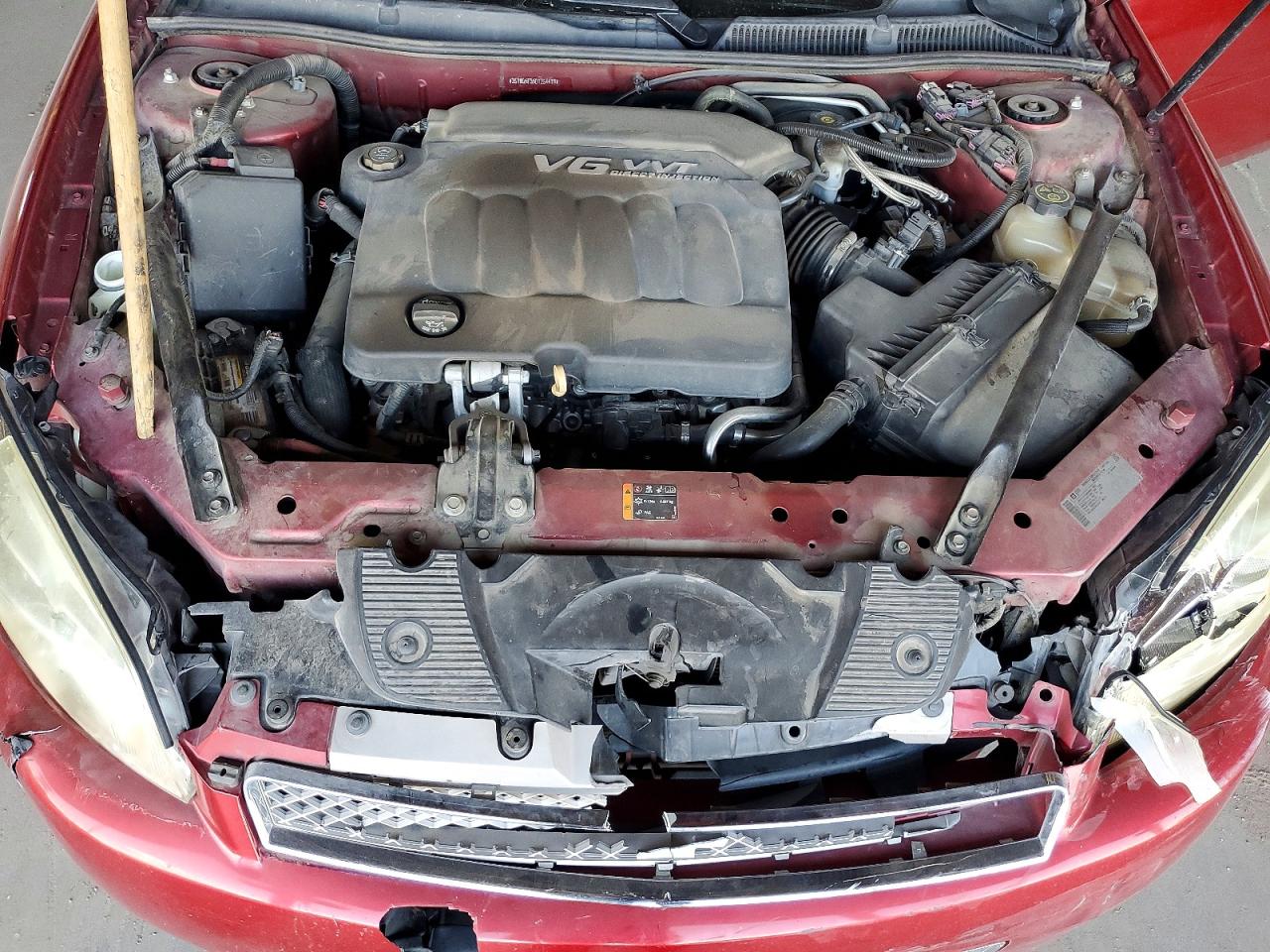 2013 Chevrolet Impala Lt Red vin: 2G1WG5E35D1264419