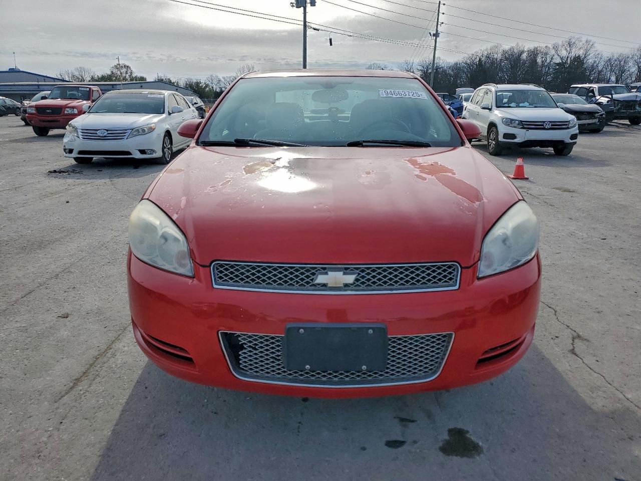 2012 Chevrolet Impala Lt Red vin: 2G1WG5E36C1134745
