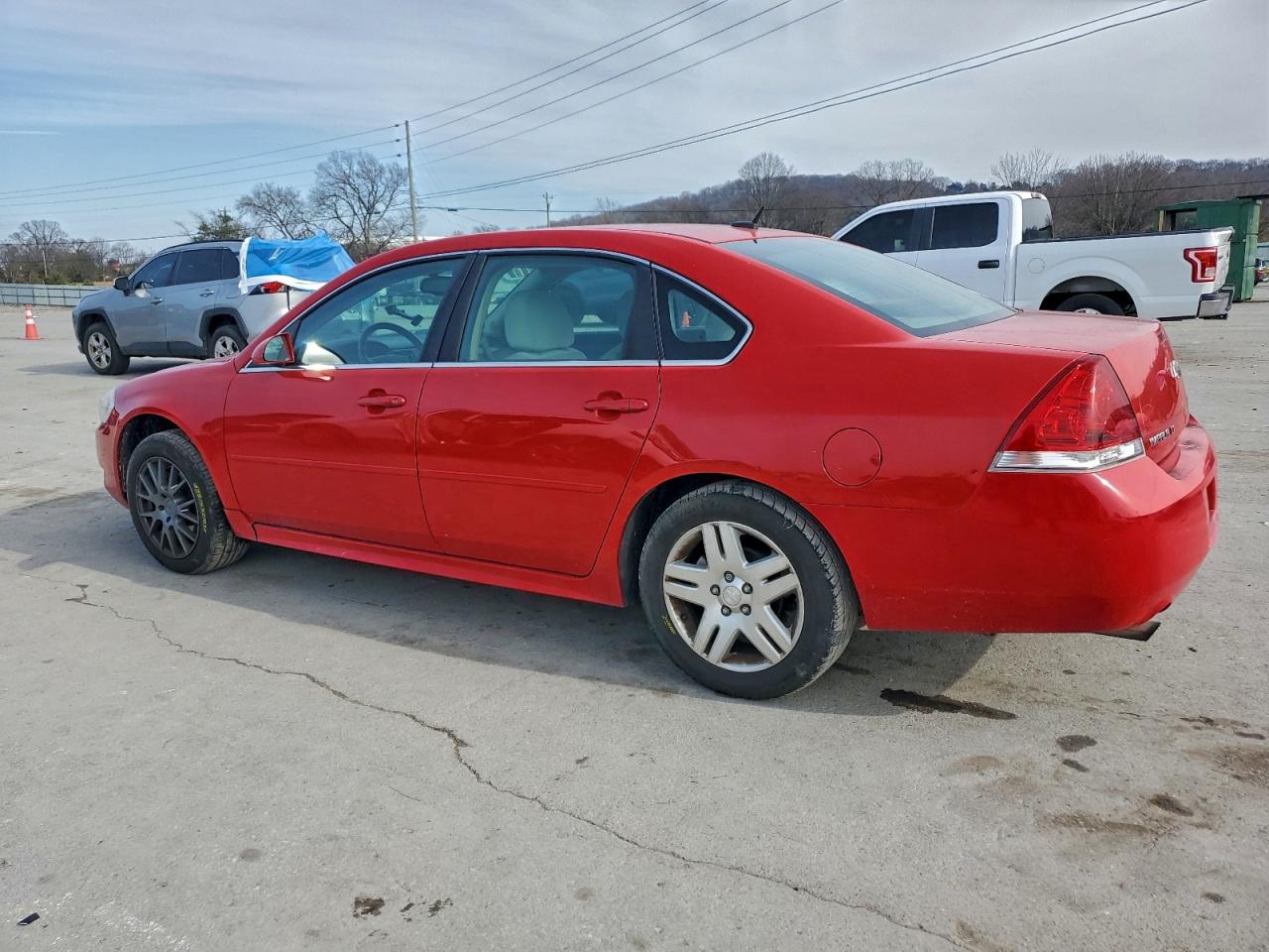 2012 Chevrolet Impala Lt Red vin: 2G1WG5E36C1134745