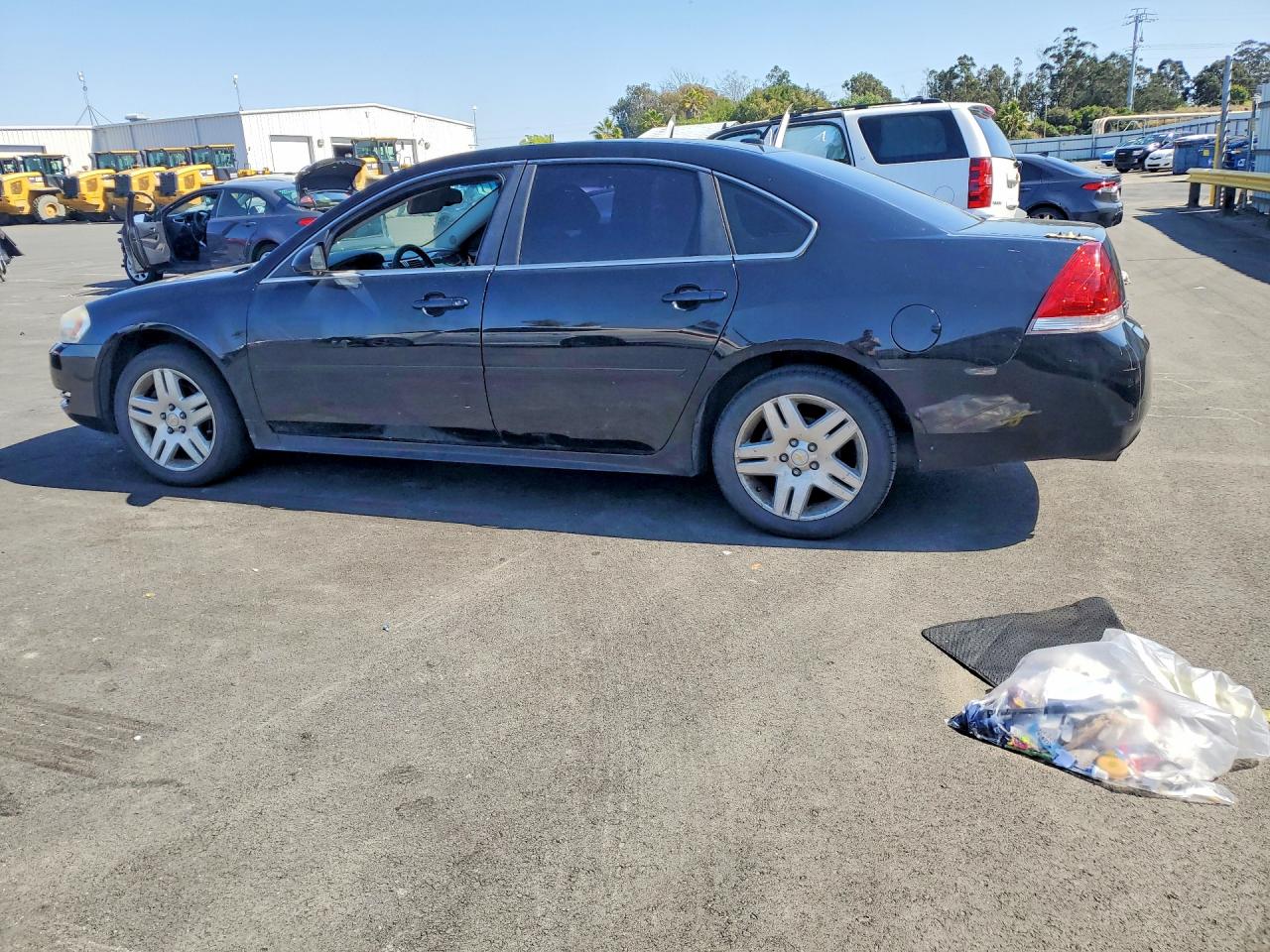 2012 Chevrolet Impala Lt Black vin: 2G1WG5E36C1163159