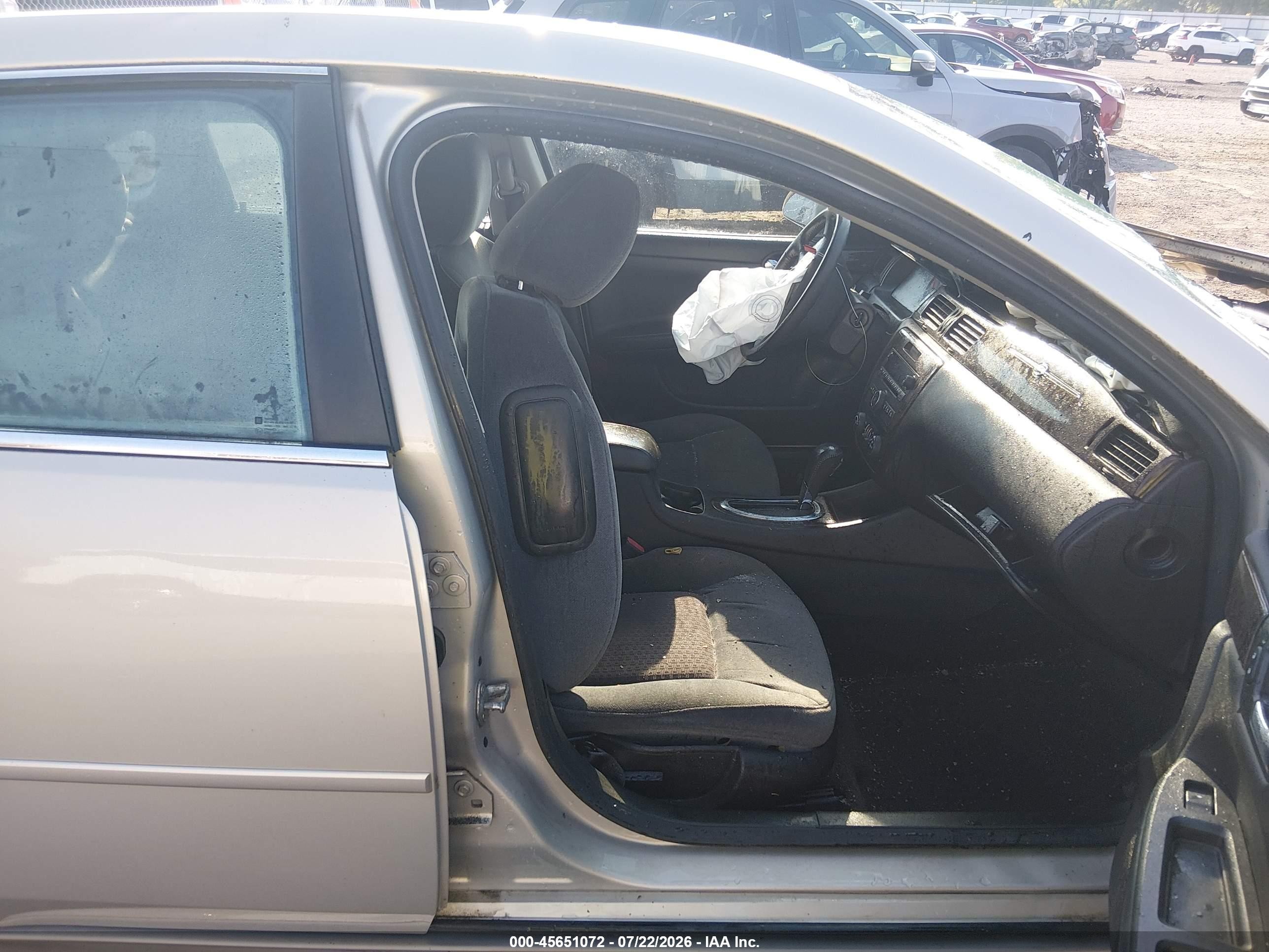 2012 Chevrolet Impala Lt Silver vin: 2G1WG5E36C1169690