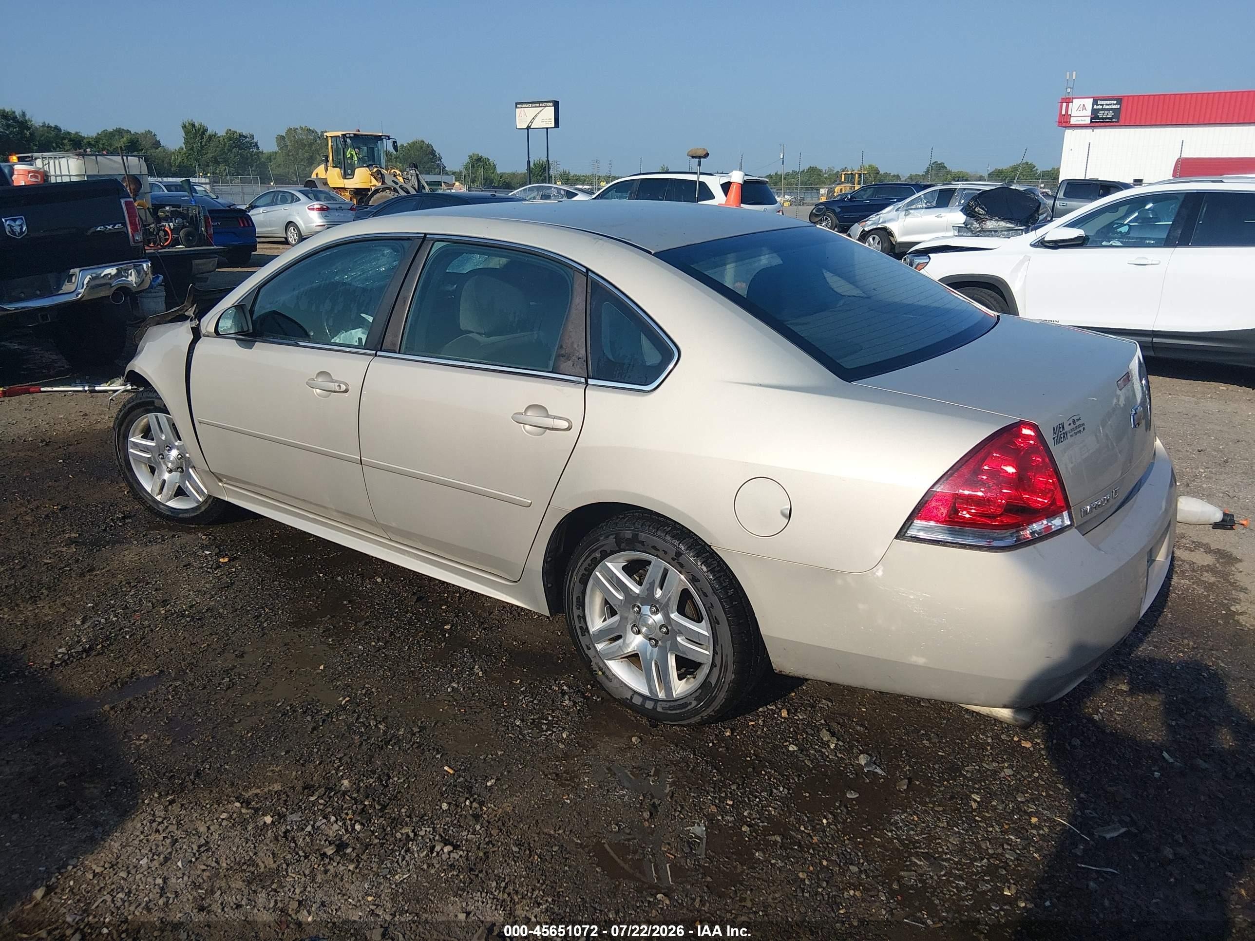 2012 Chevrolet Impala Lt Silver vin: 2G1WG5E36C1169690