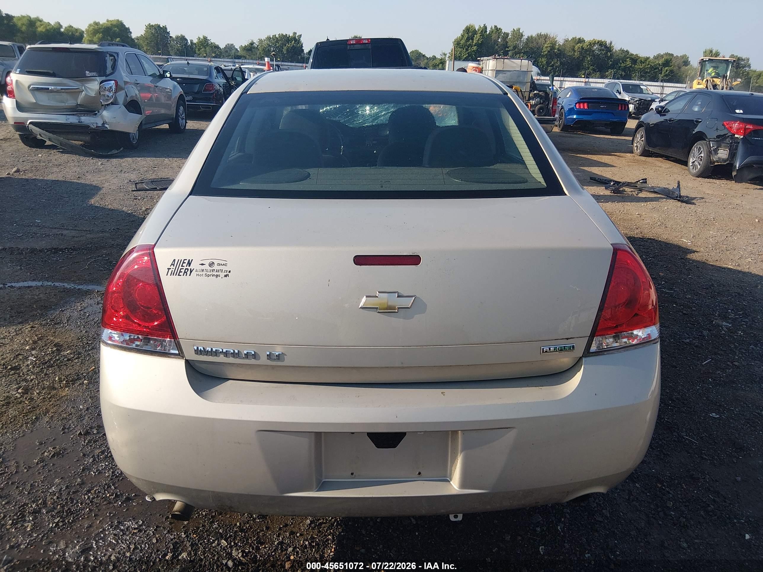 2012 Chevrolet Impala Lt Silver vin: 2G1WG5E36C1169690
