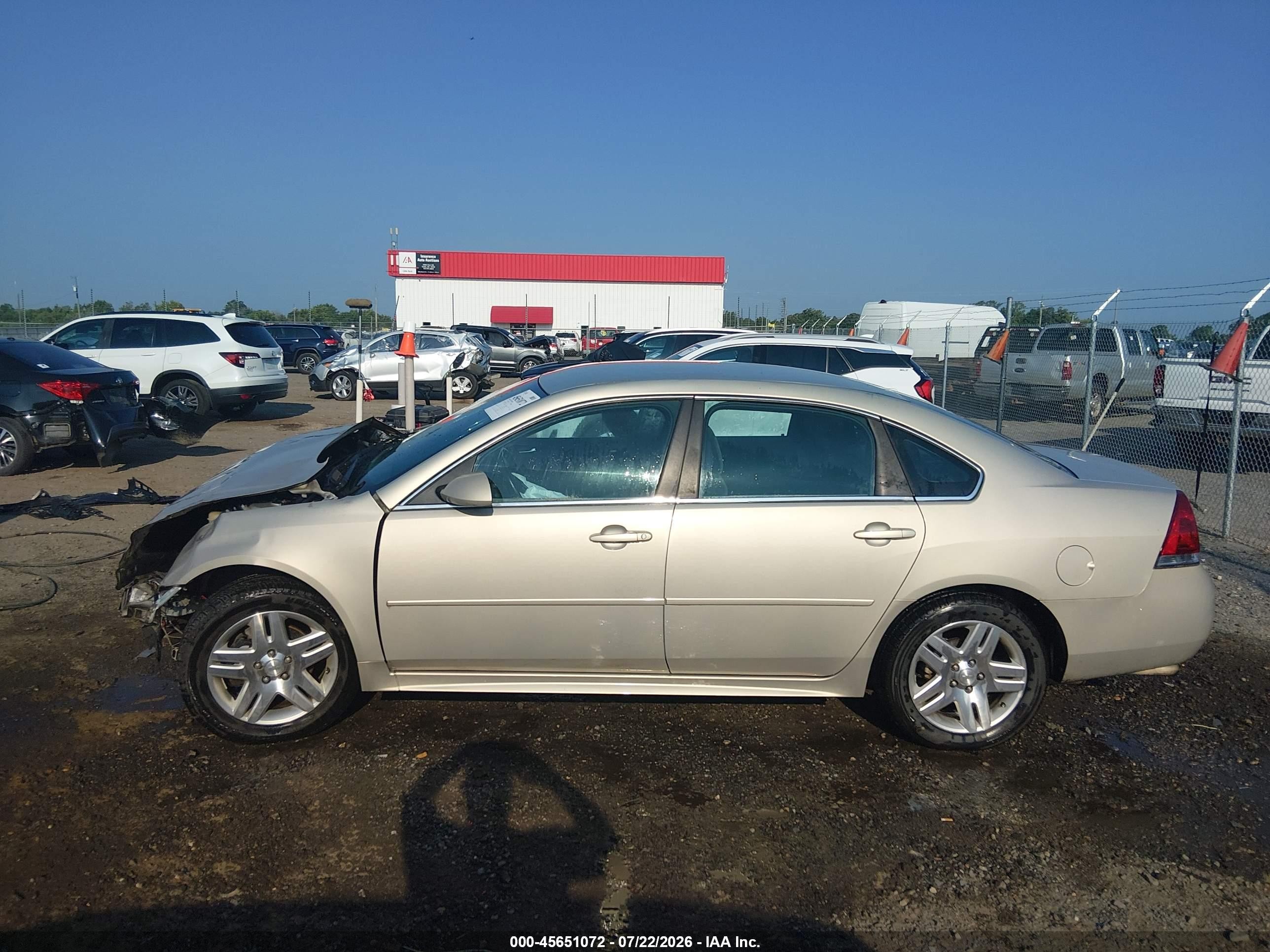 2012 Chevrolet Impala Lt Silver vin: 2G1WG5E36C1169690