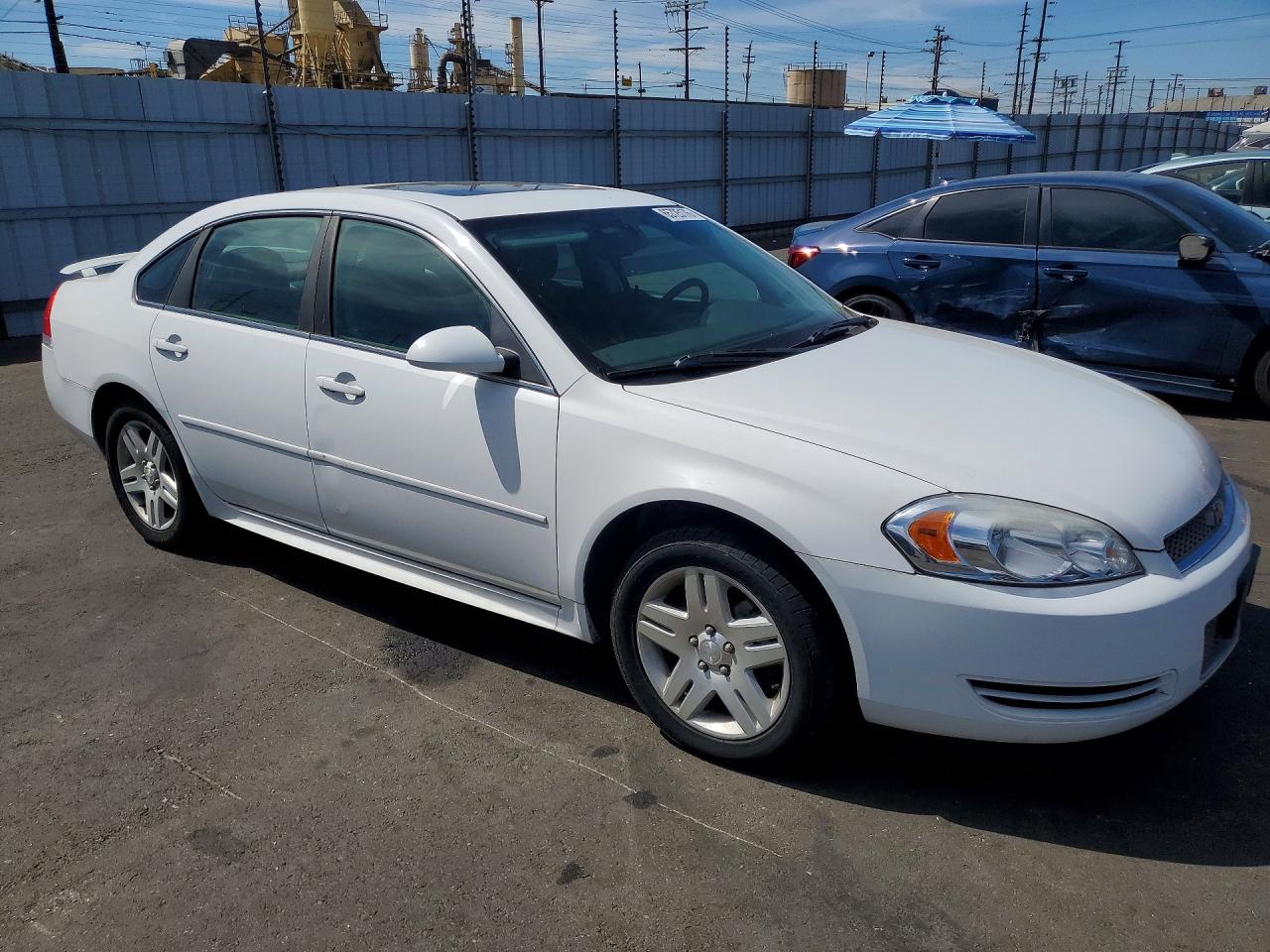2012 Chevrolet Impala Lt Белый vin: 2G1WG5E36C1220895