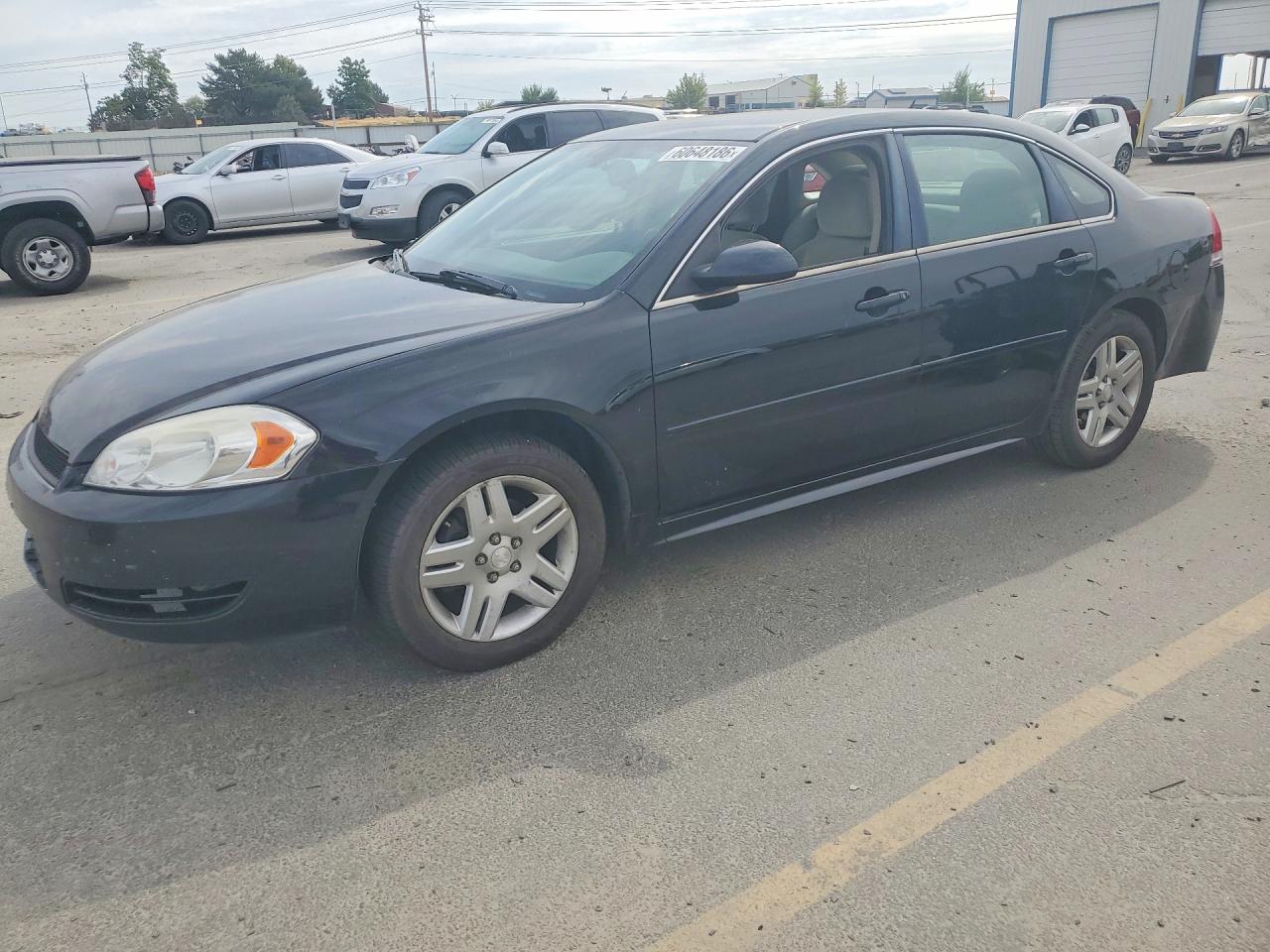 2012 Chevrolet Impala Lt Black vin: 2G1WG5E36C1247241