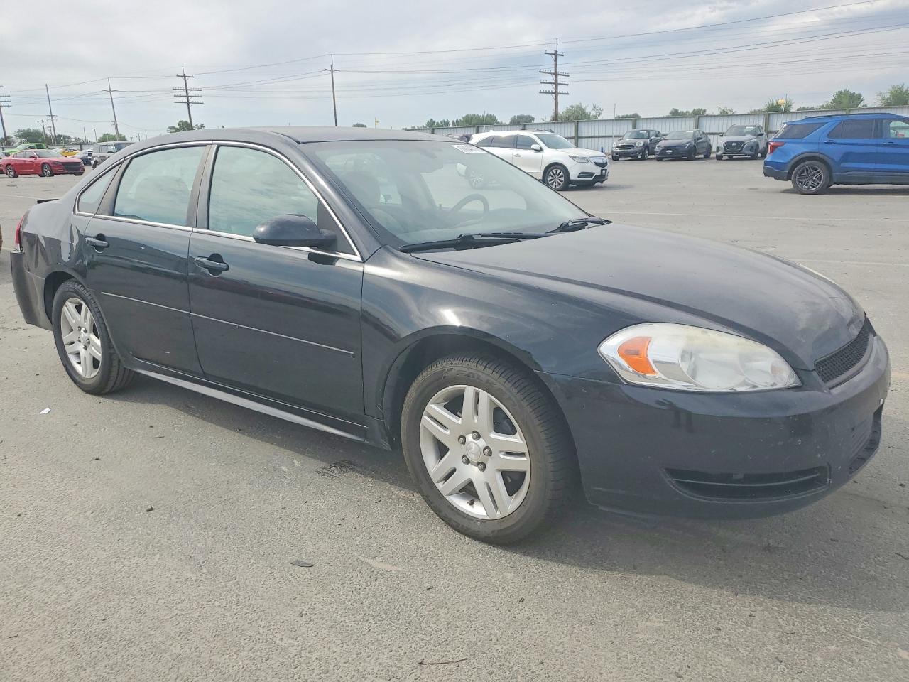 2012 Chevrolet Impala Lt Black vin: 2G1WG5E36C1247241