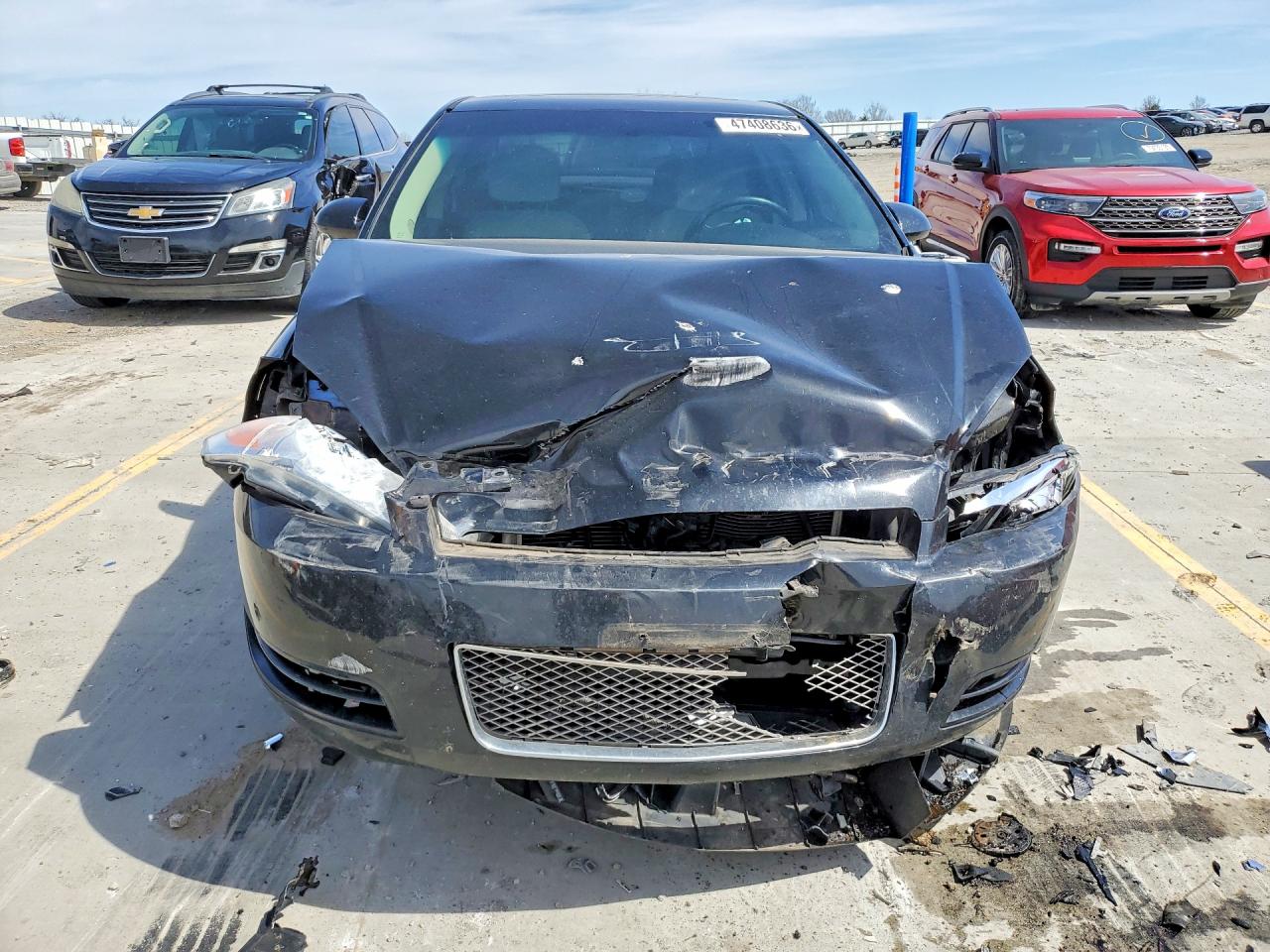 2012 Chevrolet Impala Lt Black vin: 2G1WG5E36C1255646