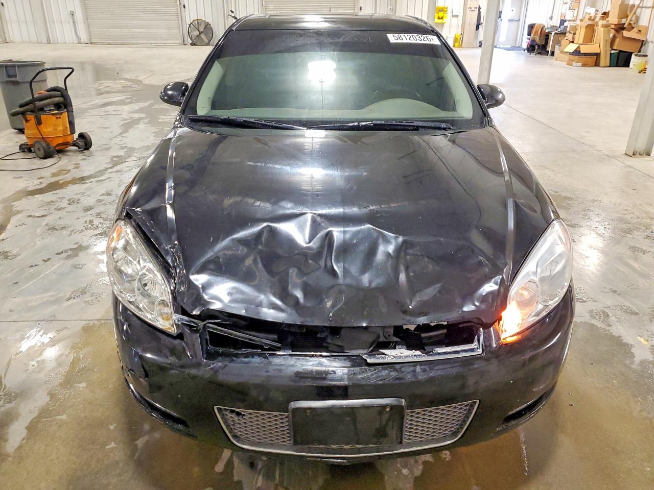 2012 Chevrolet Impala Lt Black vin: 2G1WG5E36C1261754