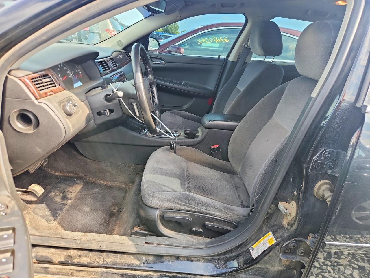 2012 Chevrolet Impala Lt Black vin: 2G1WG5E36C1261754