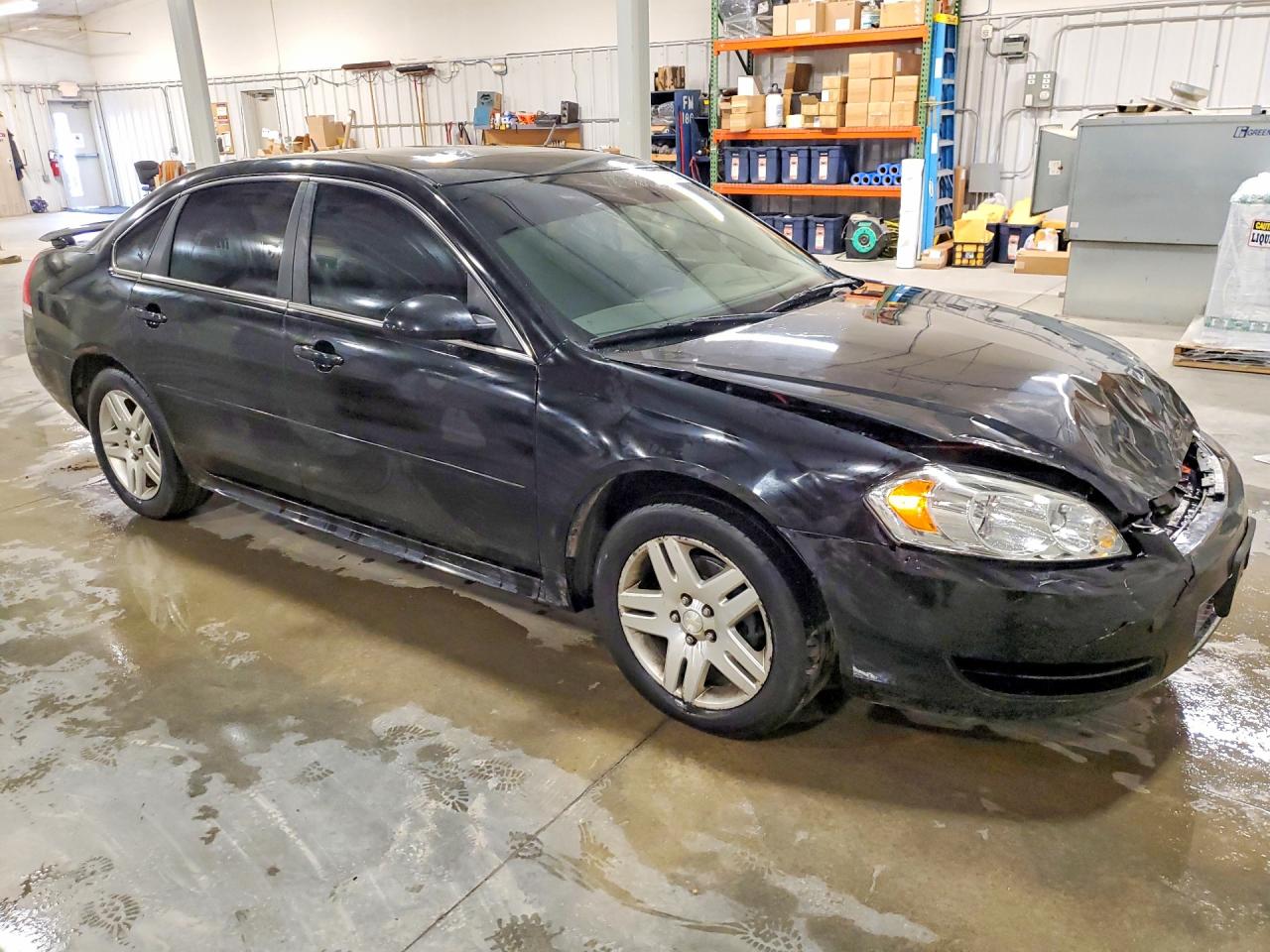 2012 Chevrolet Impala Lt Black vin: 2G1WG5E36C1261754