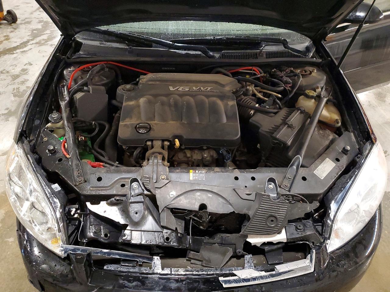 2012 Chevrolet Impala Lt Black vin: 2G1WG5E36C1261754