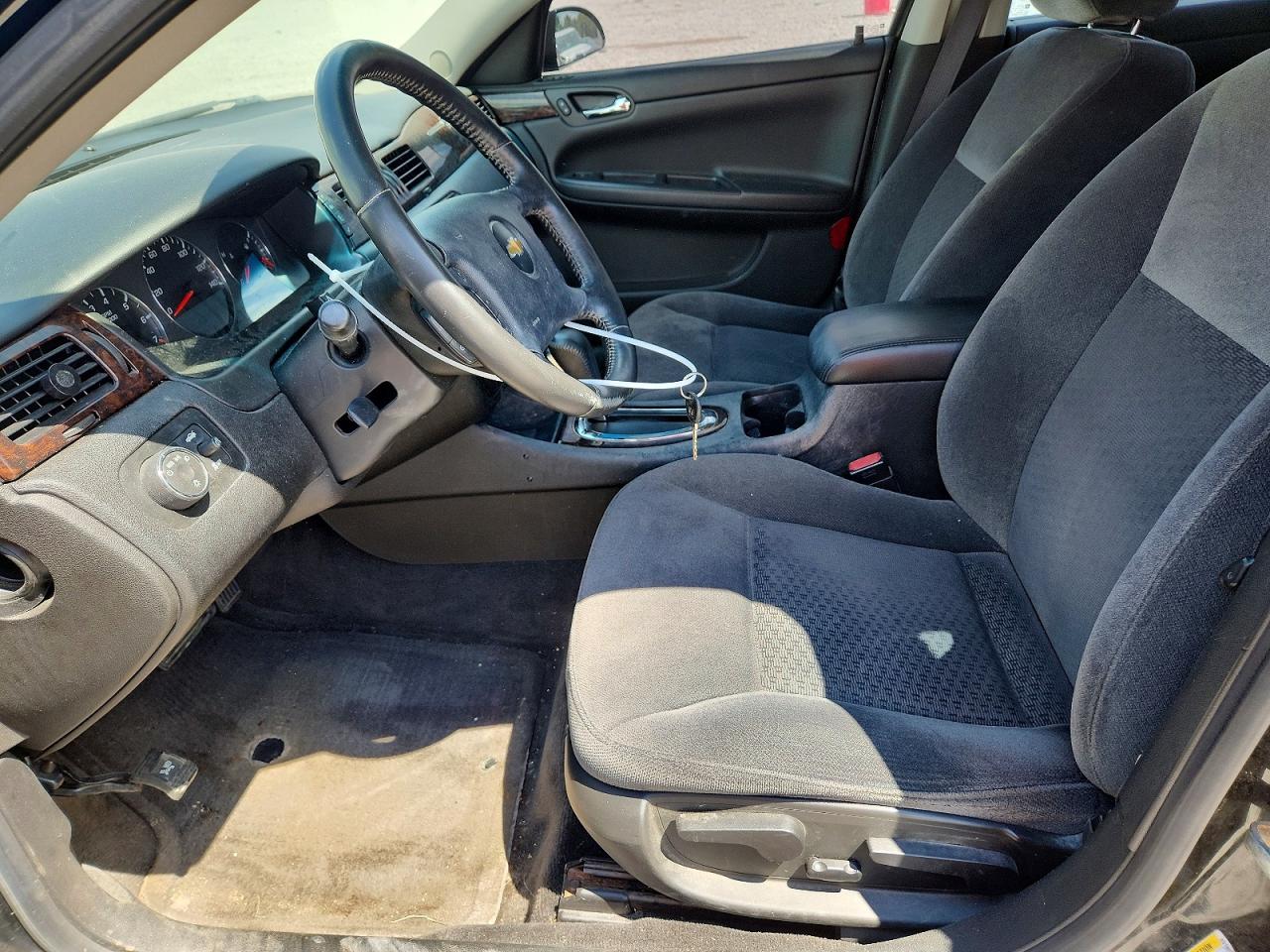 2012 Chevrolet Impala Lt Black vin: 2G1WG5E36C1309740