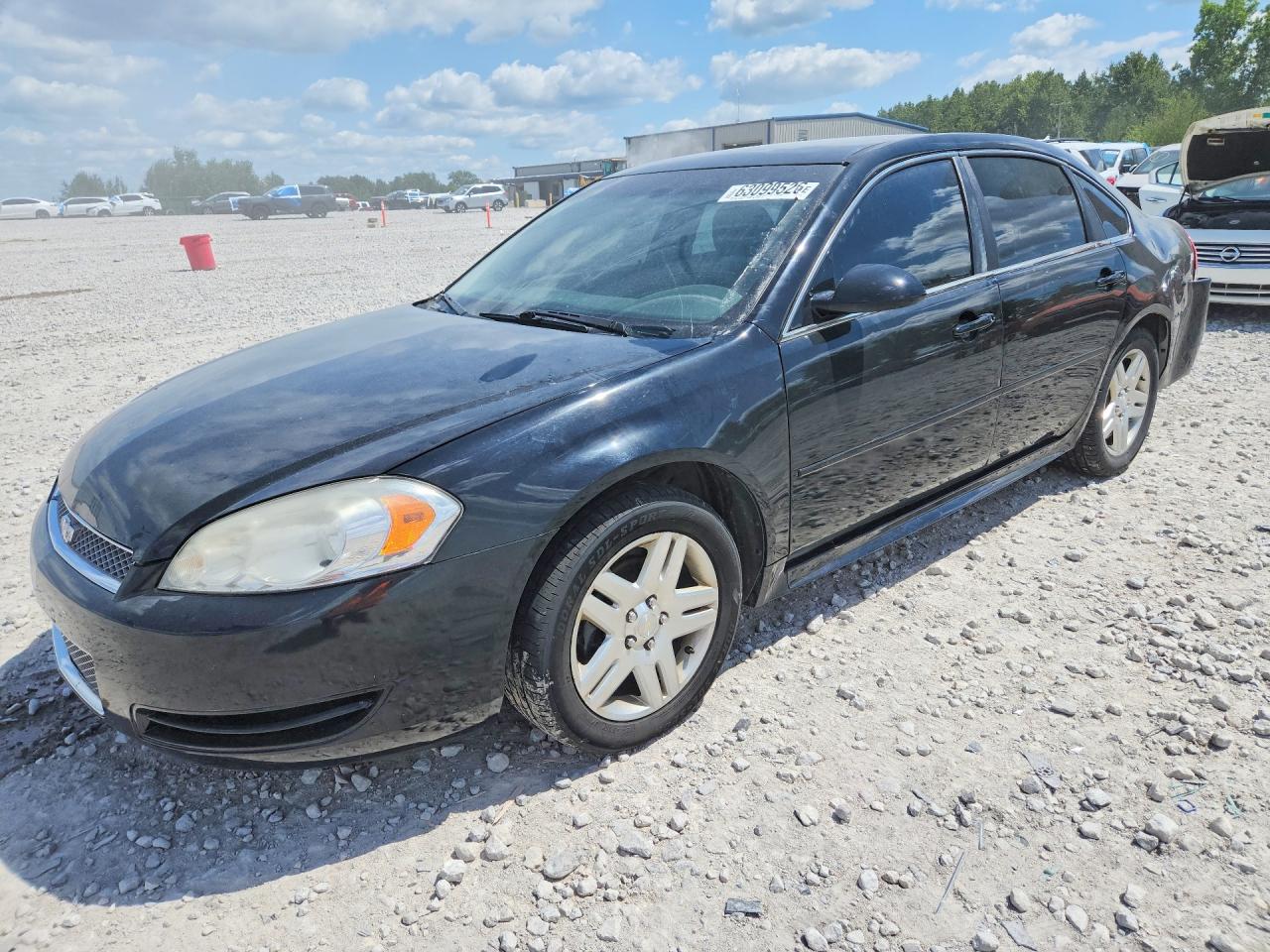 2012 Chevrolet Impala Lt Black vin: 2G1WG5E36C1309740