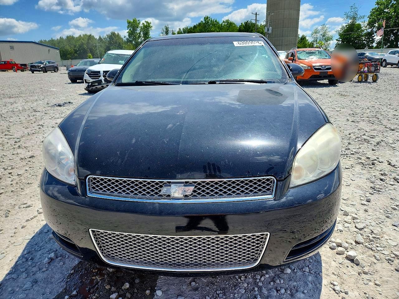 2012 Chevrolet Impala Lt Black vin: 2G1WG5E36C1309740