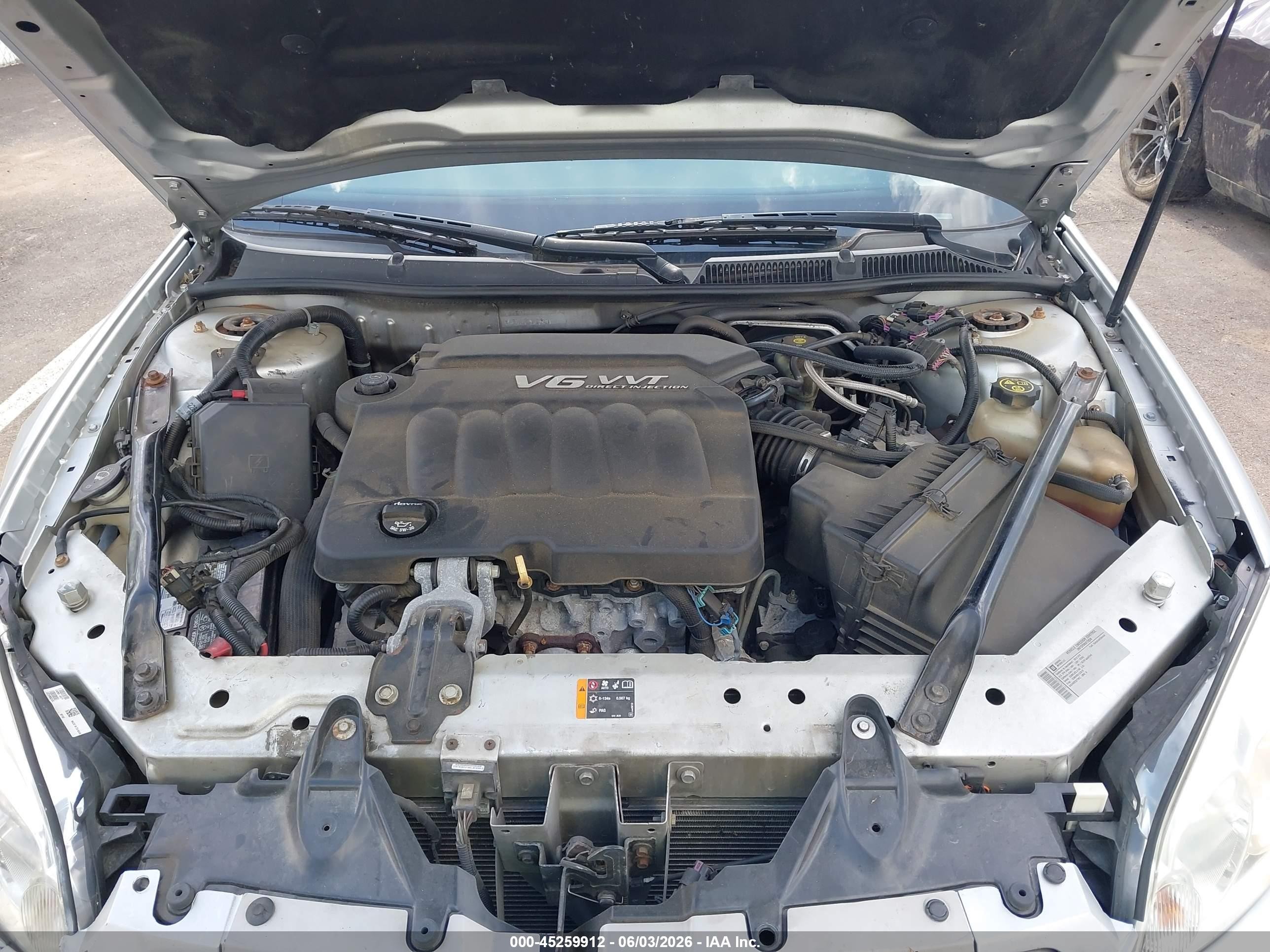 2012 Chevrolet Impala Lt Серебряный vin: 2G1WG5E36C1312296