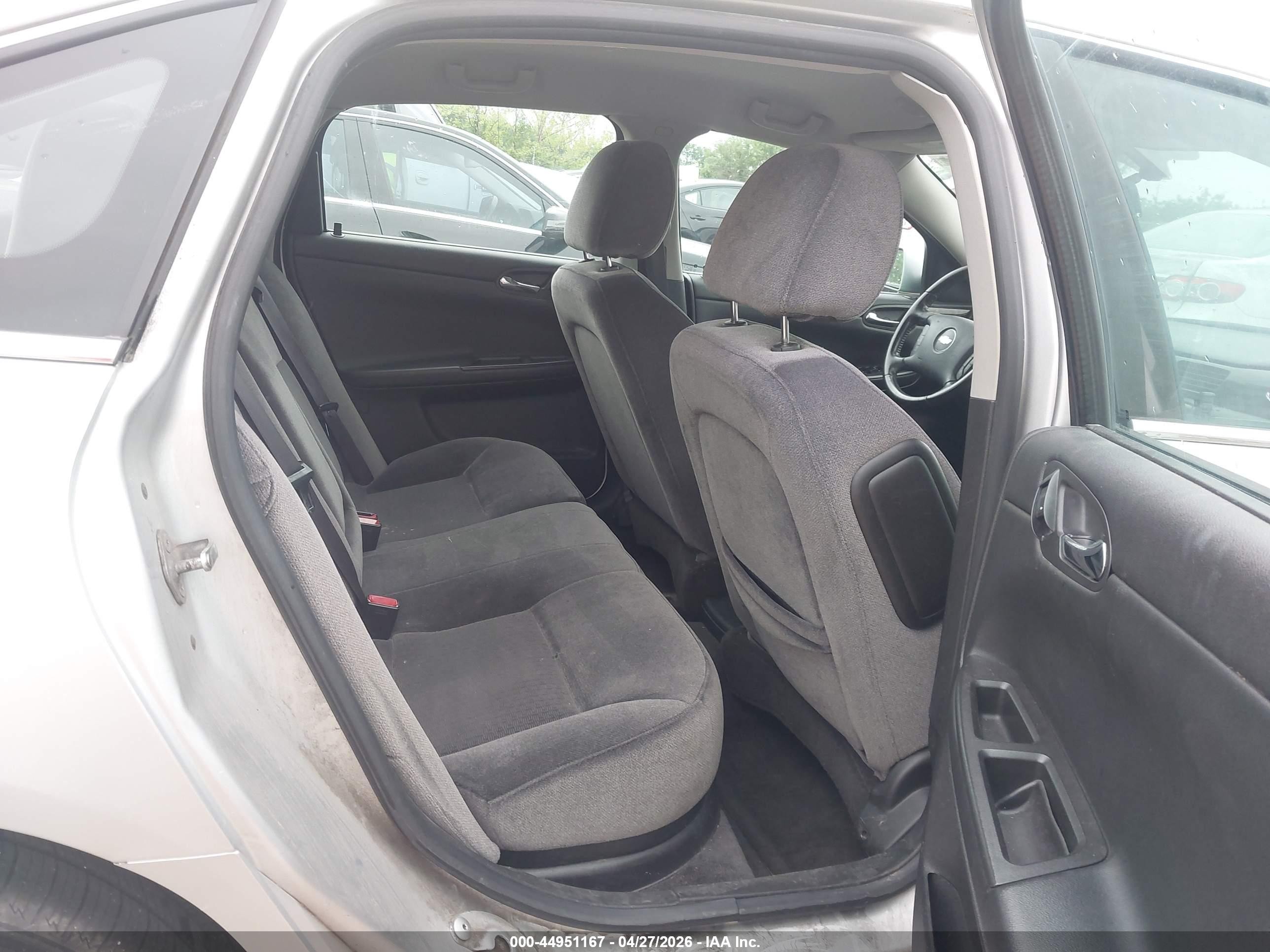 2012 Chevrolet Impala Lt Silver vin: 2G1WG5E36C1332158