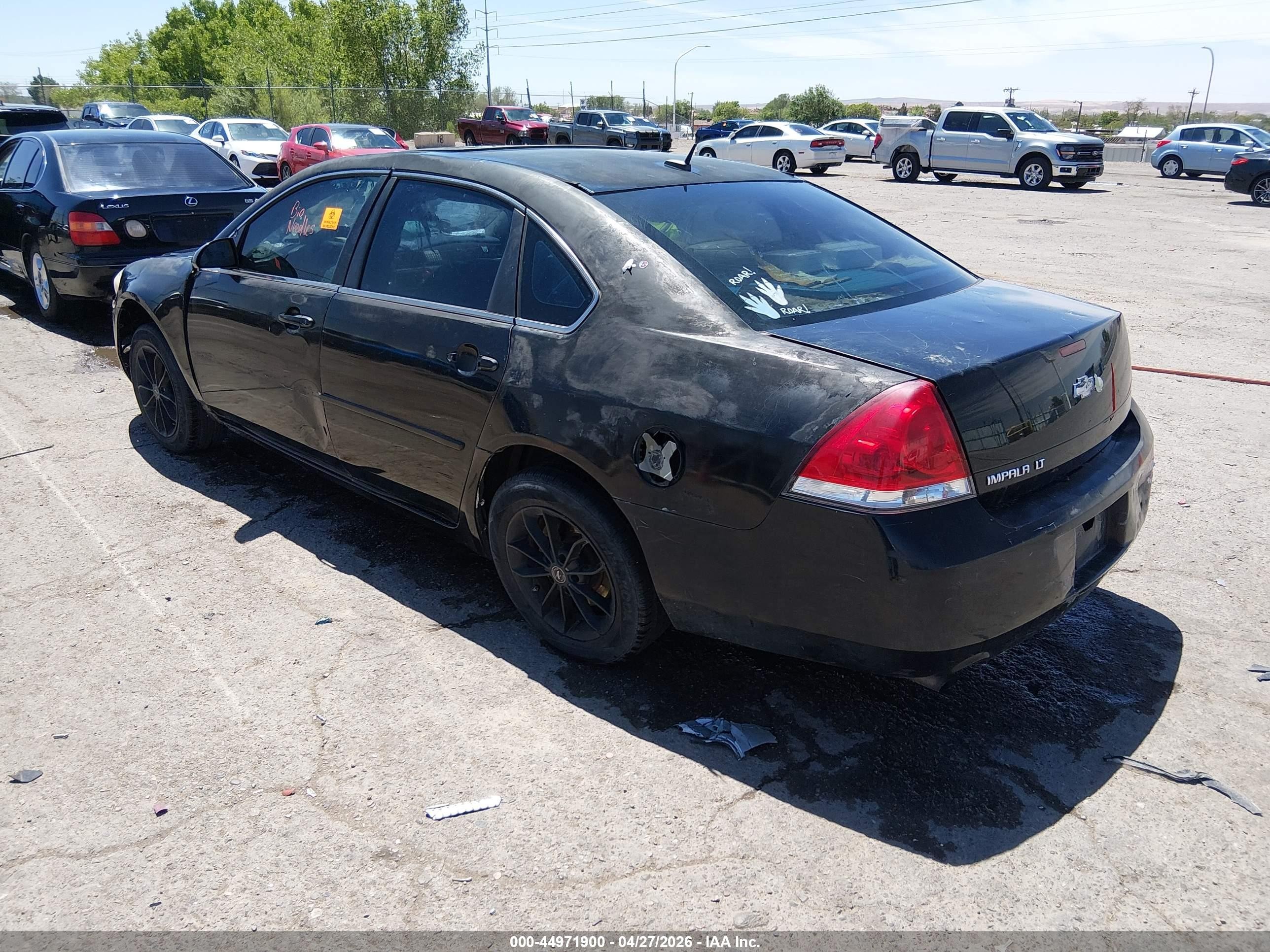 2013 Chevrolet Impala Lt Black vin: 2G1WG5E36D1104064