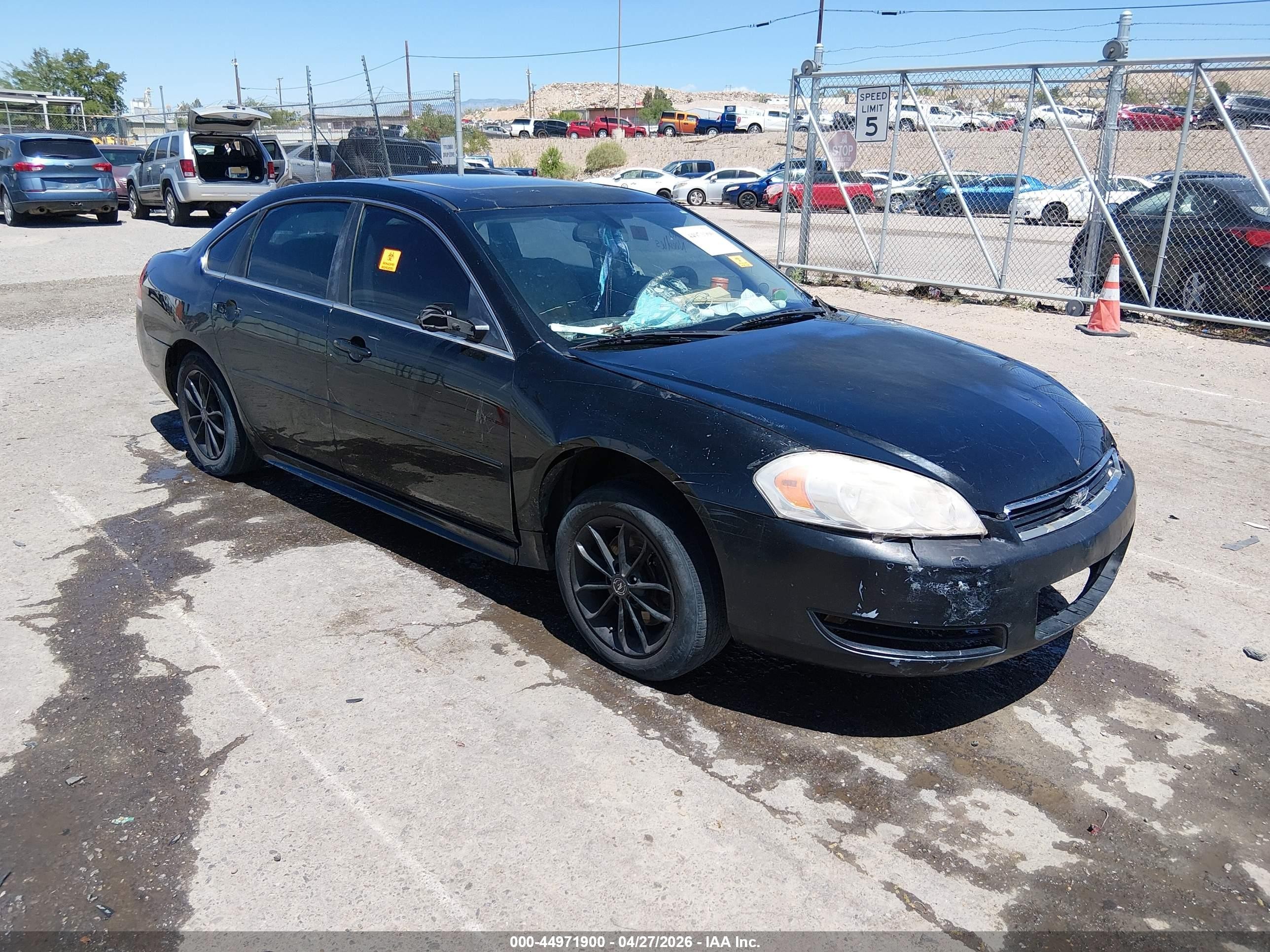 2013 Chevrolet Impala Lt Black vin: 2G1WG5E36D1104064