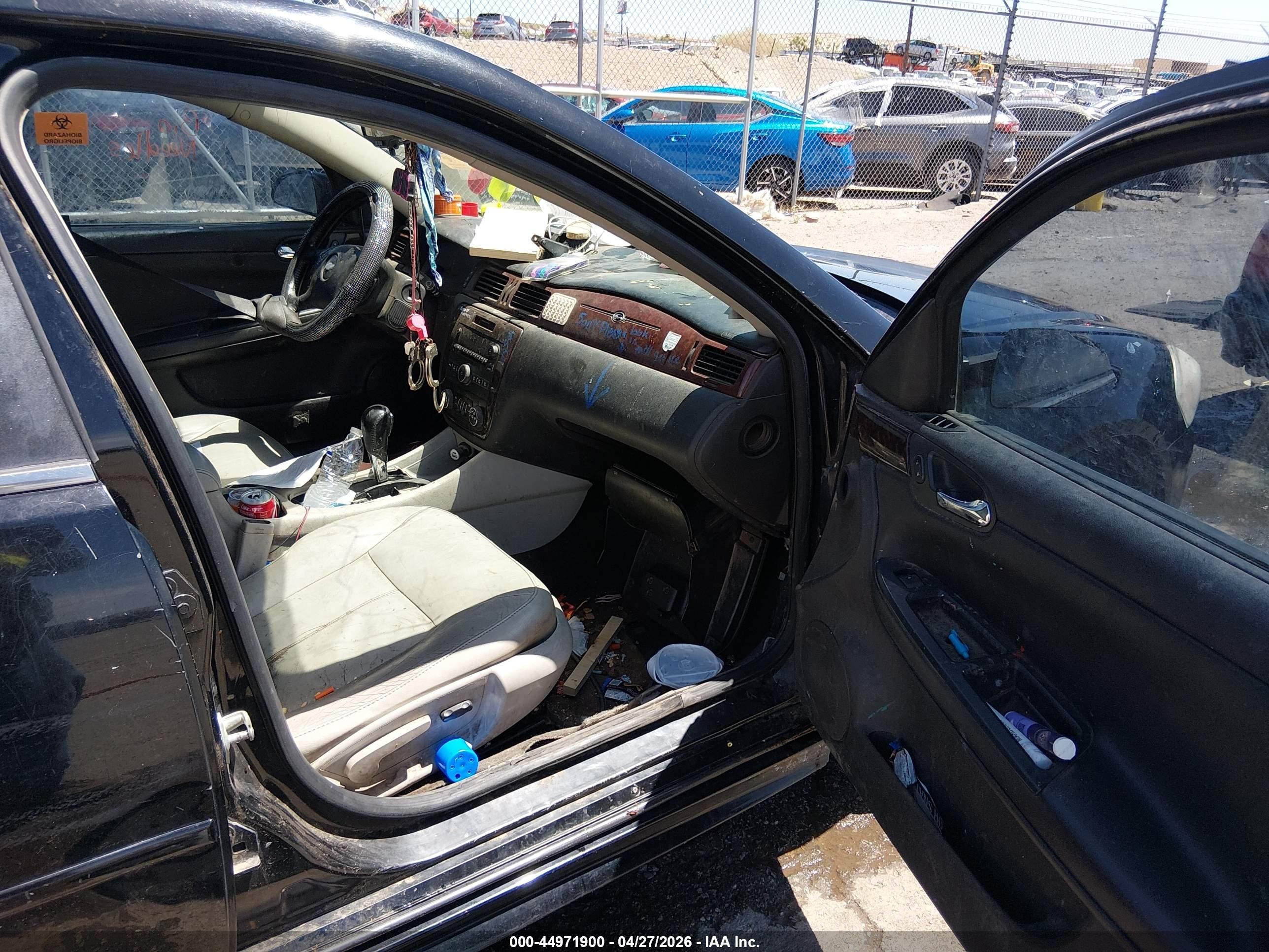 2013 Chevrolet Impala Lt Black vin: 2G1WG5E36D1104064