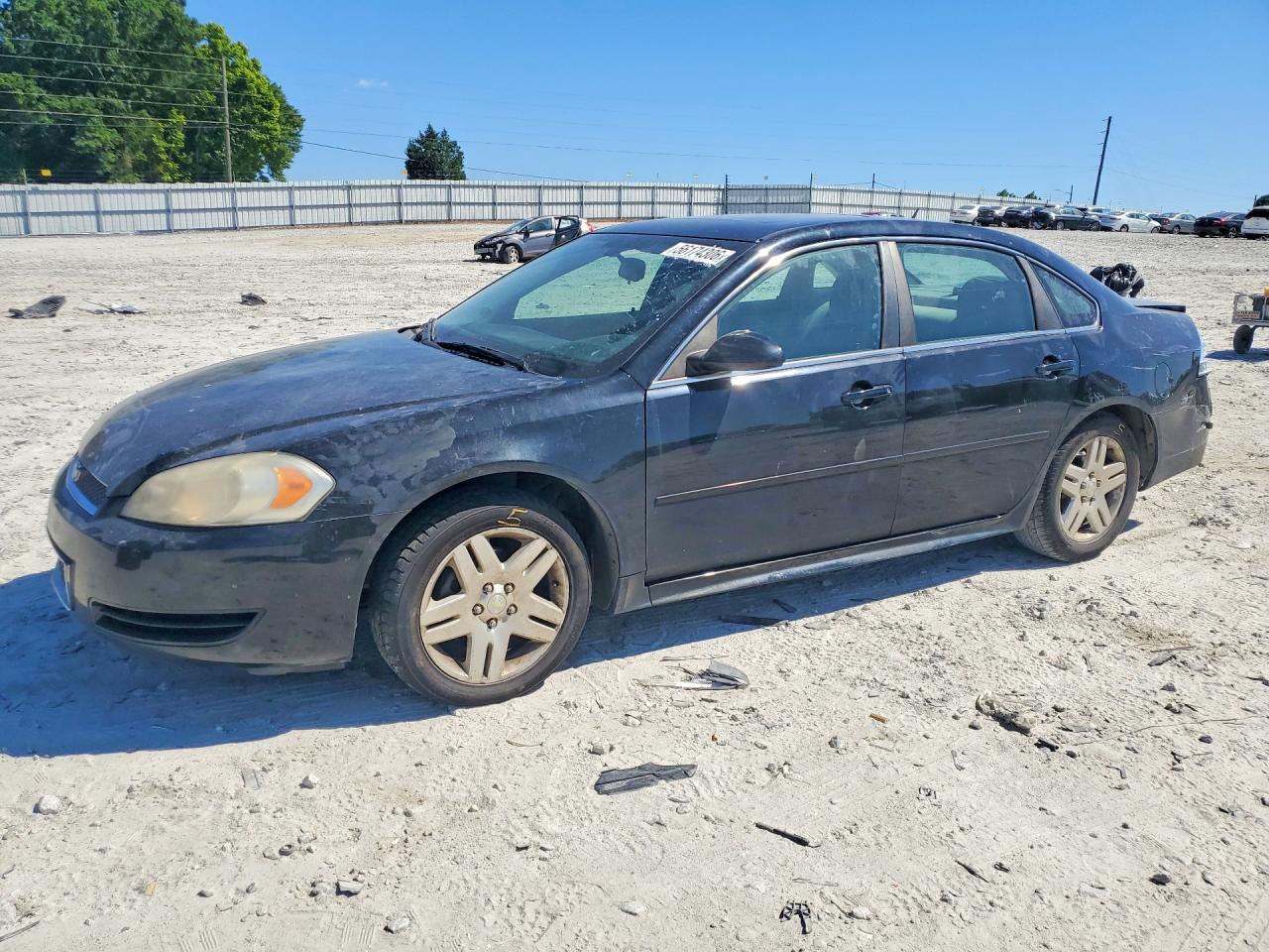 2013 Chevrolet Impala Lt Black vin: 2G1WG5E36D1112651