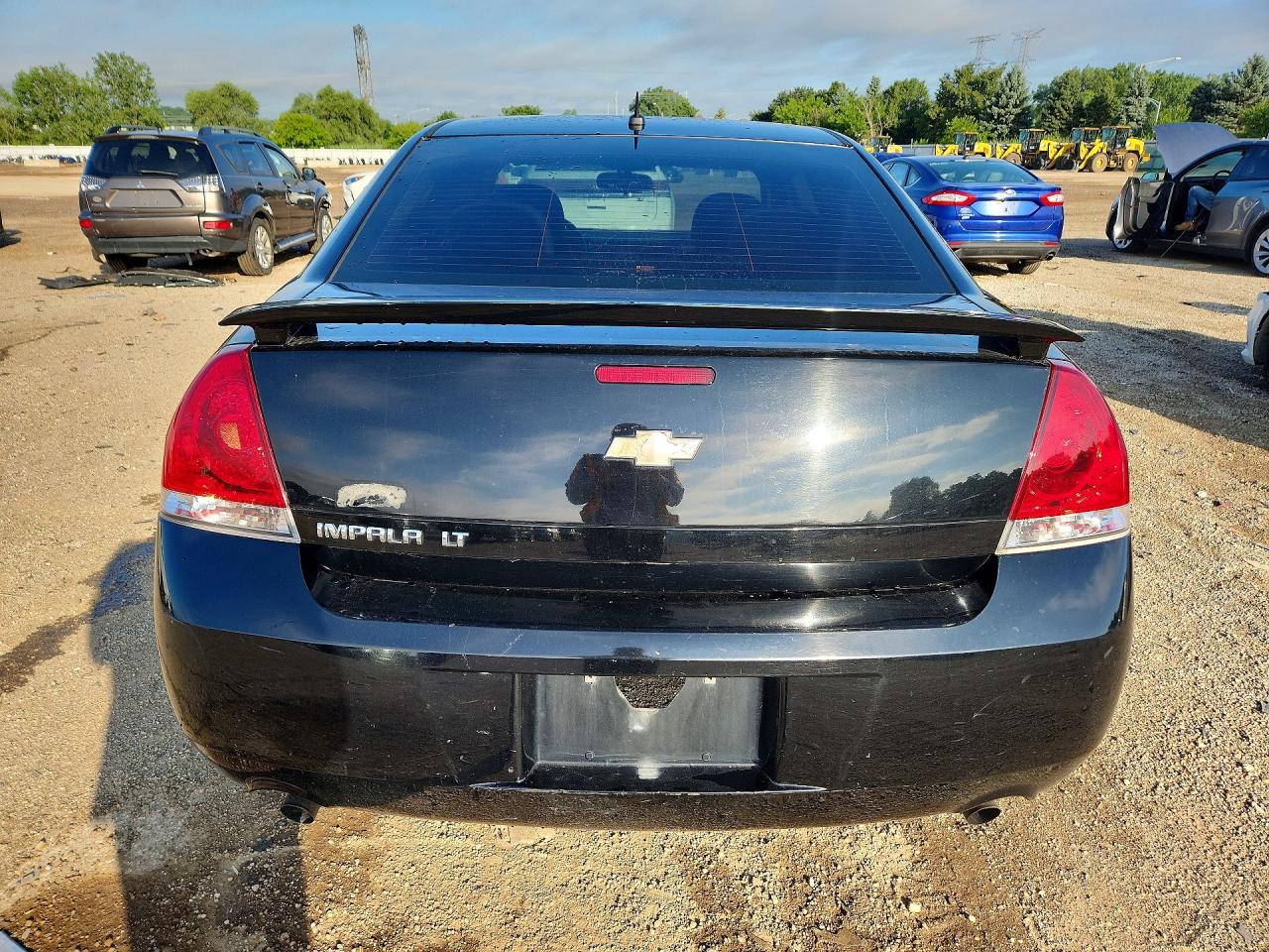 2013 Chevrolet Impala Lt Black vin: 2G1WG5E36D1128316