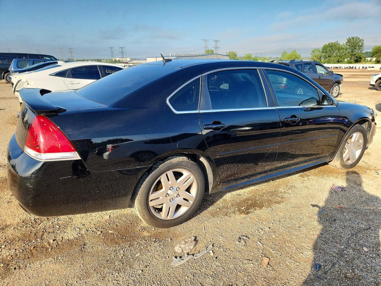 2013 Chevrolet Impala Lt Black vin: 2G1WG5E36D1128316