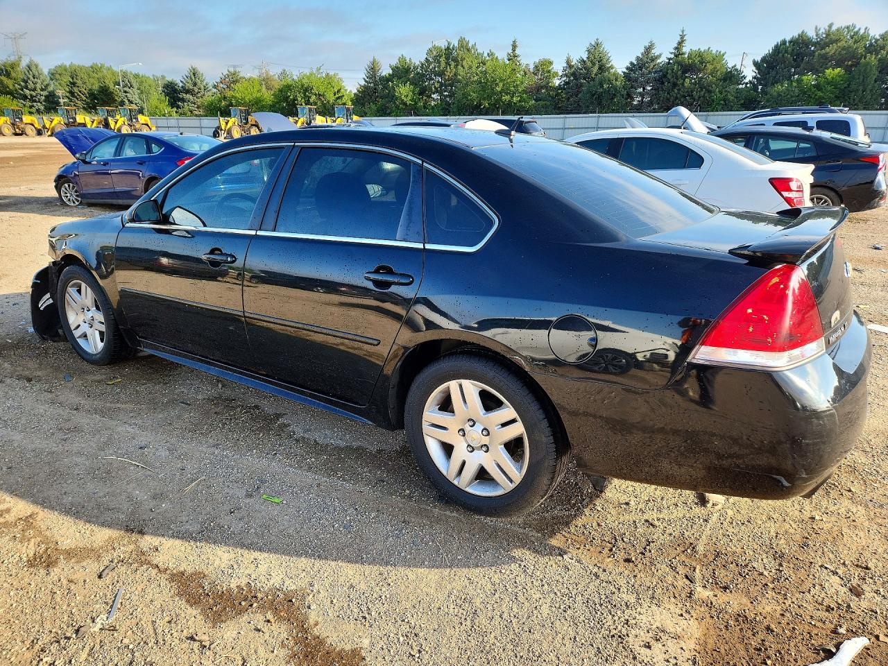 2013 Chevrolet Impala Lt Black vin: 2G1WG5E36D1128316