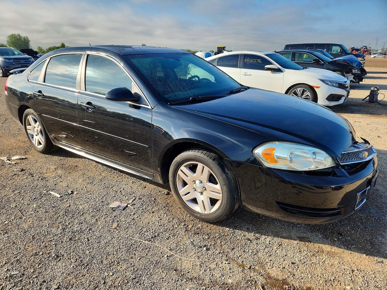 2013 Chevrolet Impala Lt Black vin: 2G1WG5E36D1128316