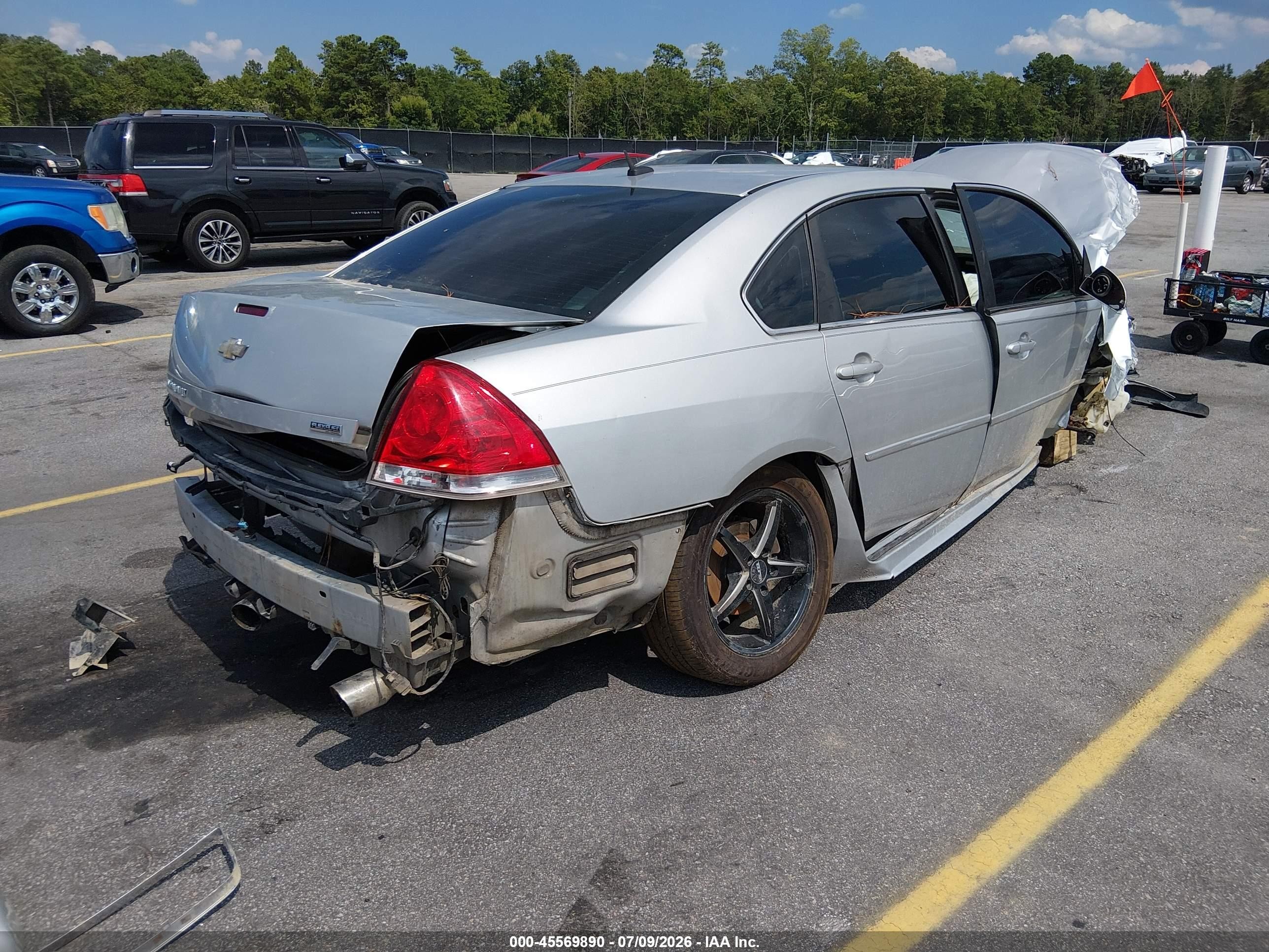 2013 Chevrolet Impala Lt Silver vin: 2G1WG5E36D1131166