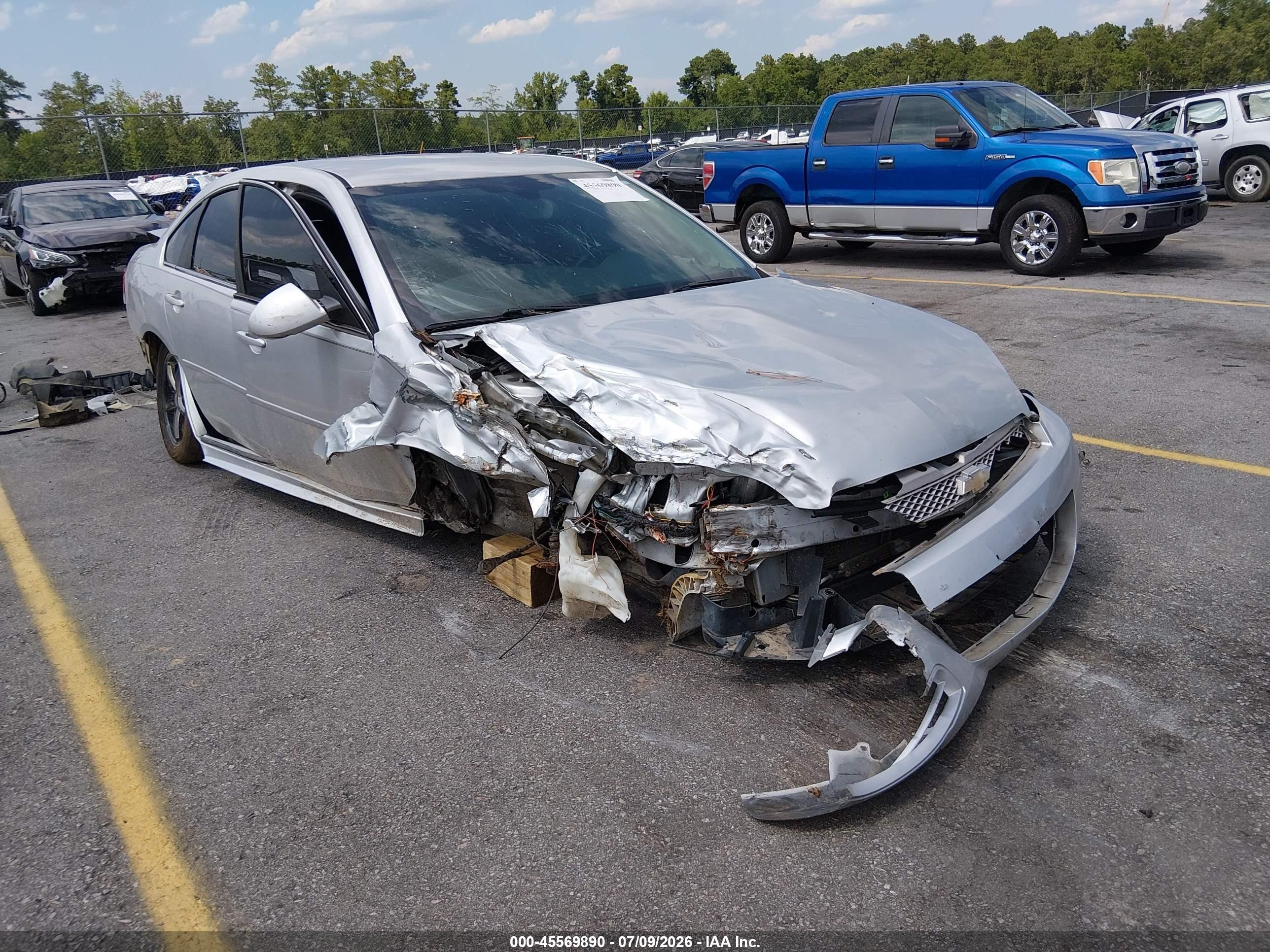 2013 Chevrolet Impala Lt Silver vin: 2G1WG5E36D1131166