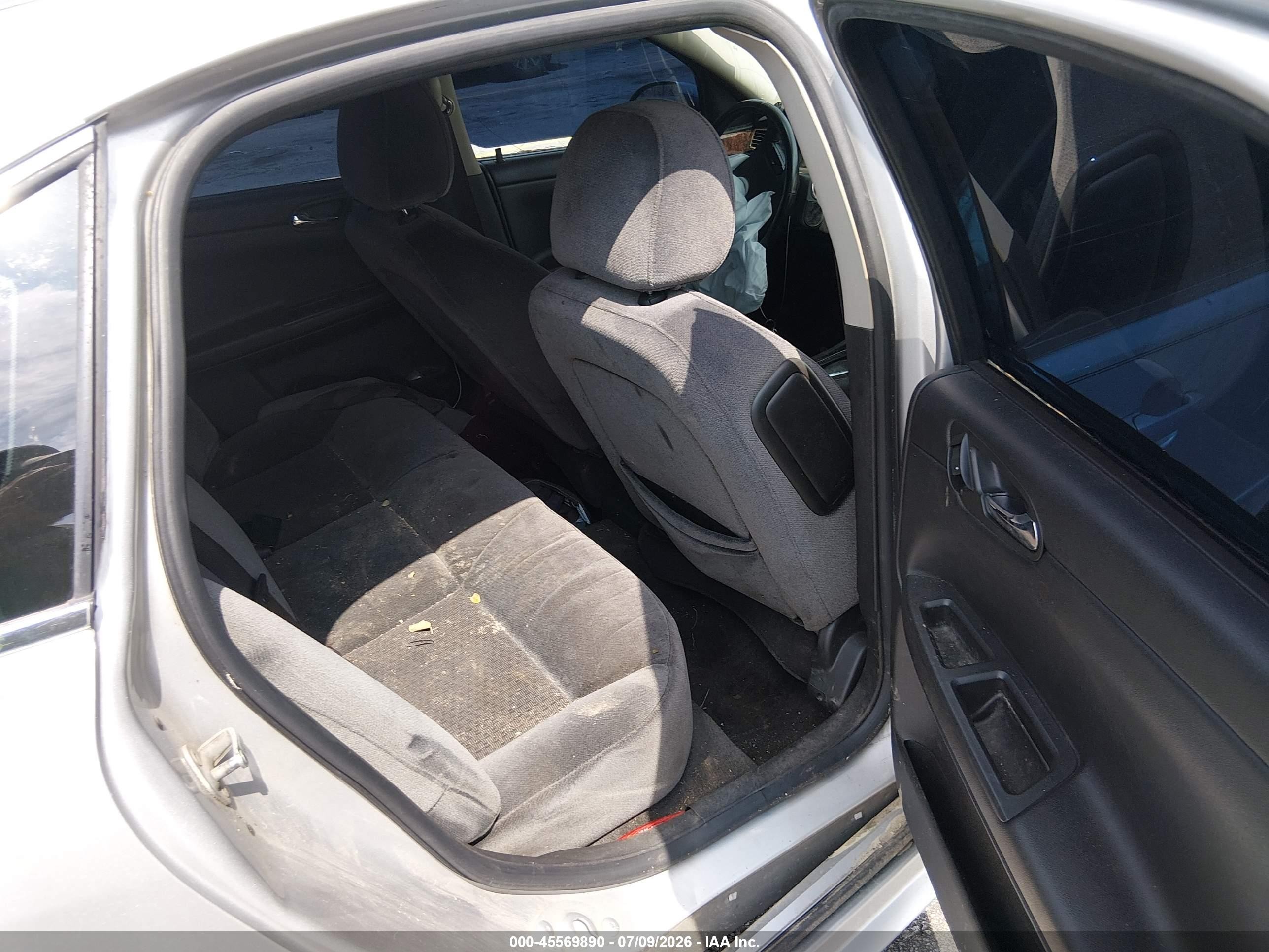 2013 Chevrolet Impala Lt Silver vin: 2G1WG5E36D1131166