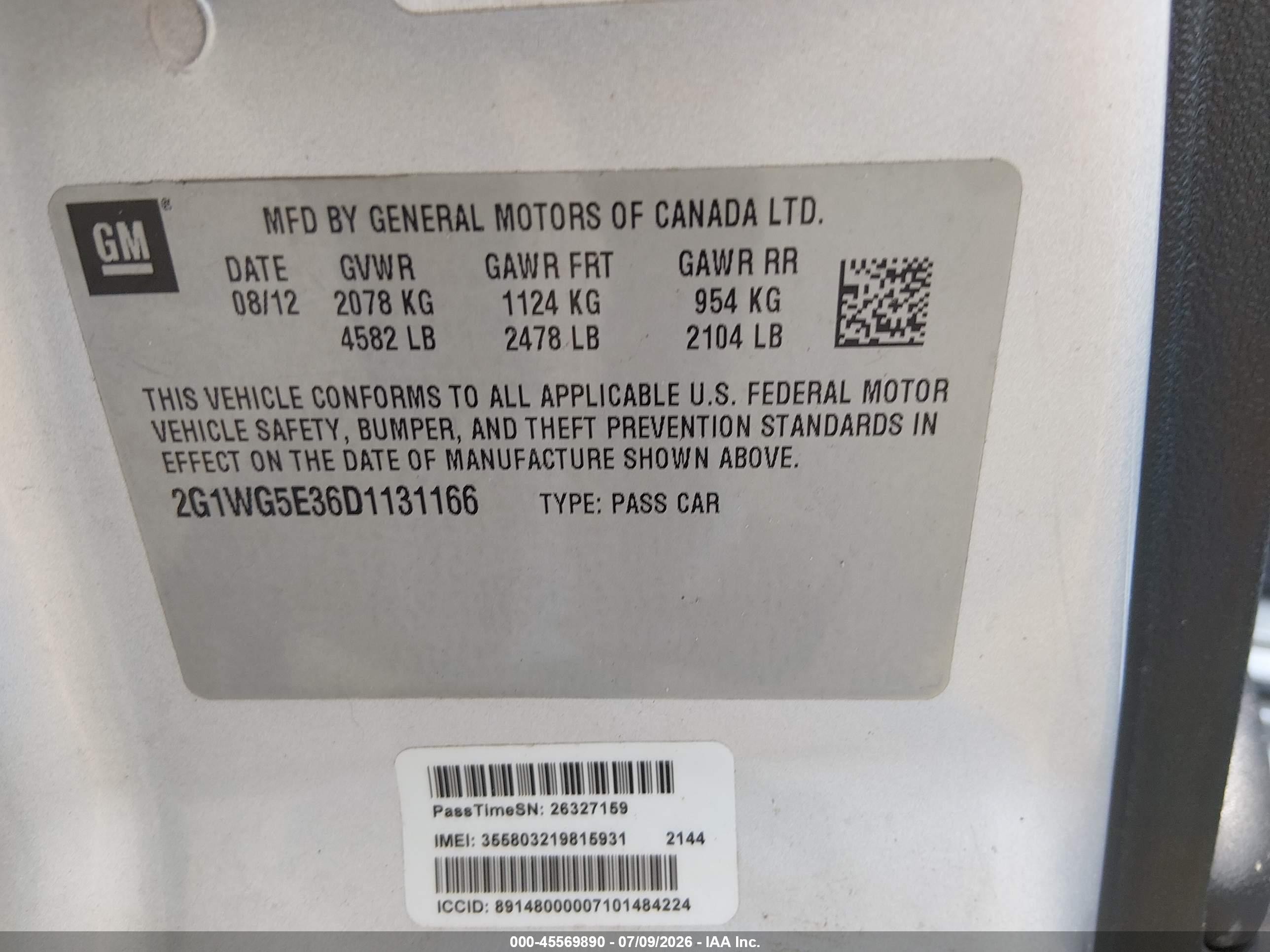 2013 Chevrolet Impala Lt Silver vin: 2G1WG5E36D1131166