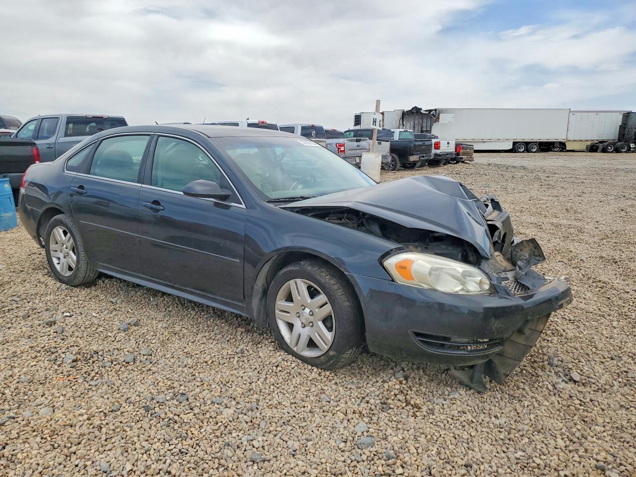 2013 Chevrolet Impala Gray vin: 2G1WG5E36D1160912