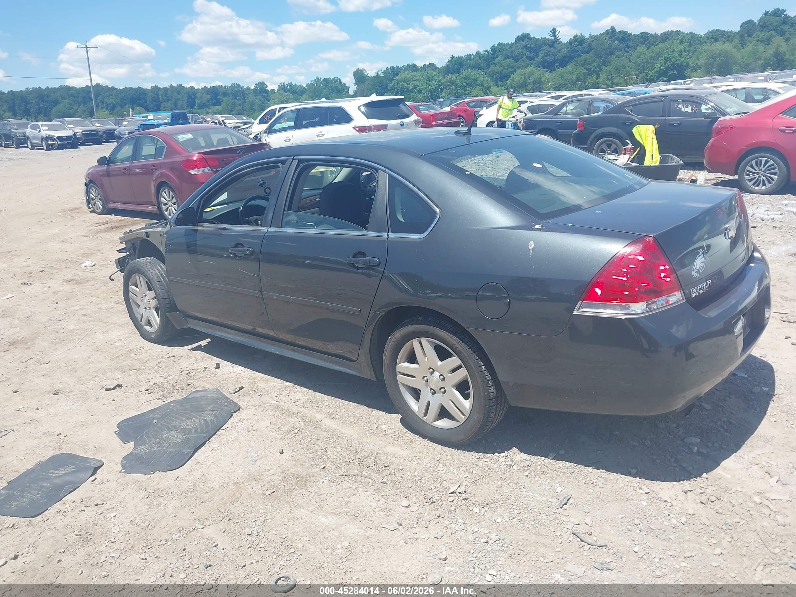 2013 Chevrolet Impala Lt Red vin: 2G1WG5E36D1168217