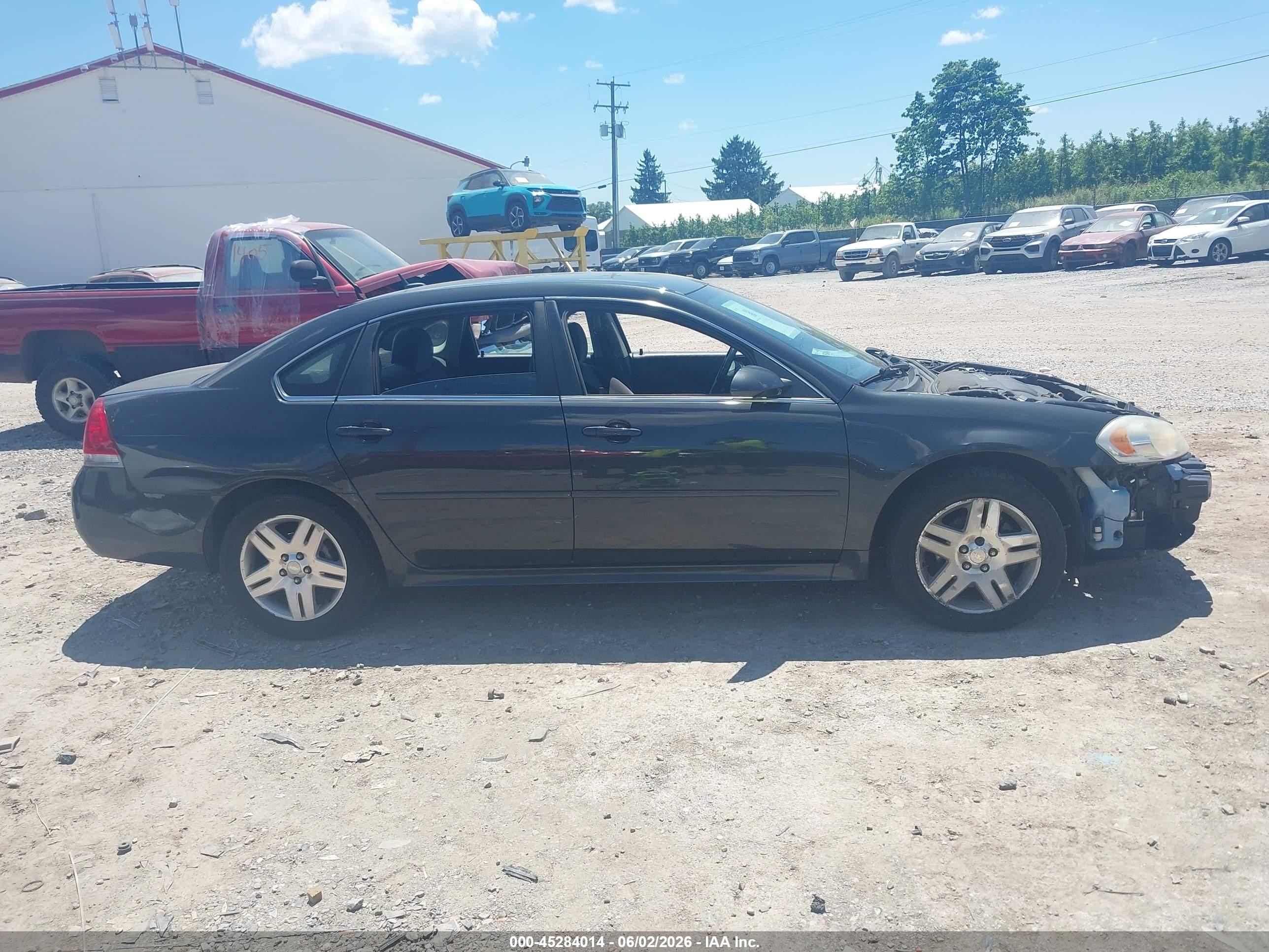 2013 Chevrolet Impala Lt Red vin: 2G1WG5E36D1168217
