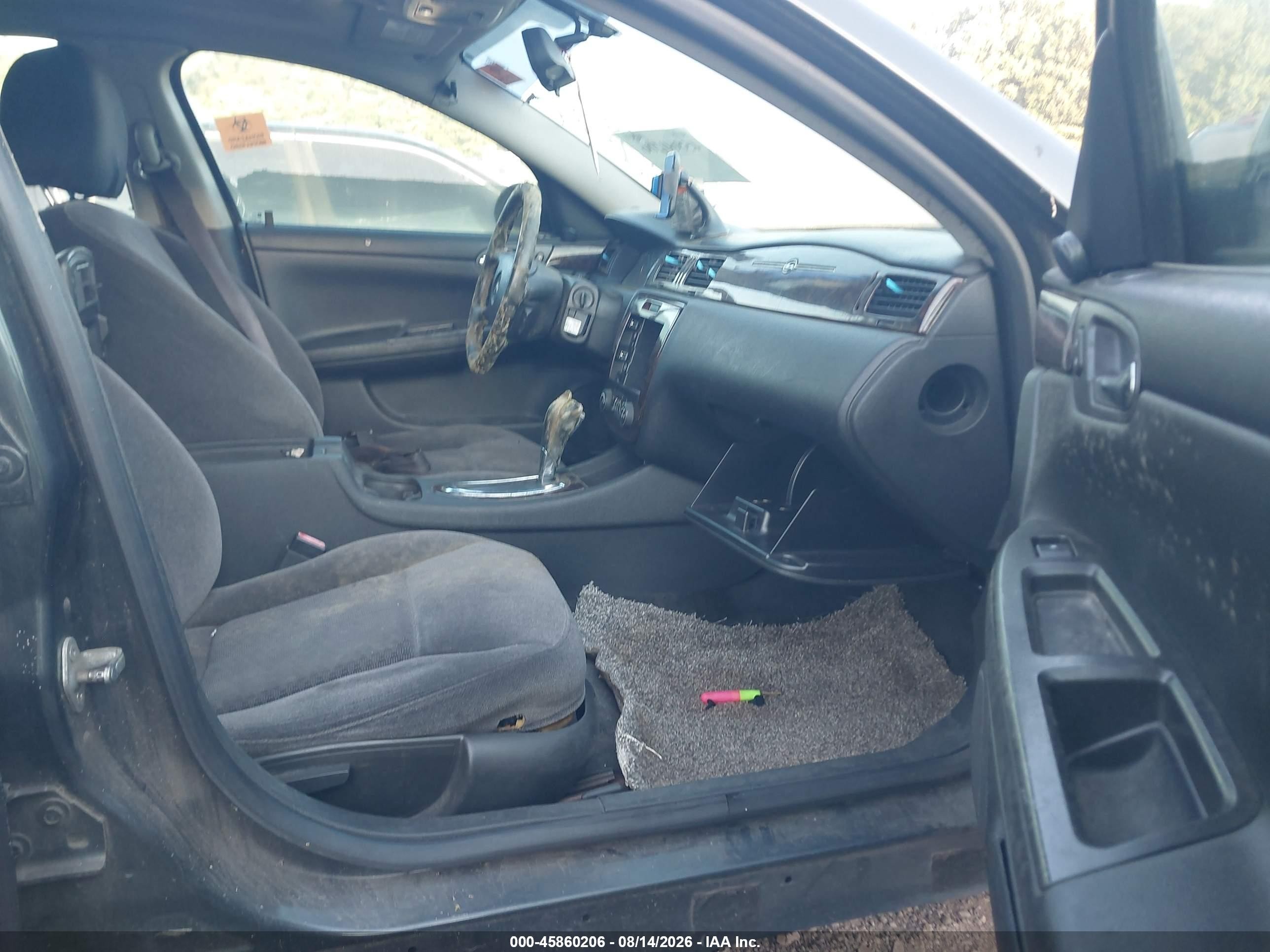 2013 Chevrolet Impala Lt Серый vin: 2G1WG5E36D1198754