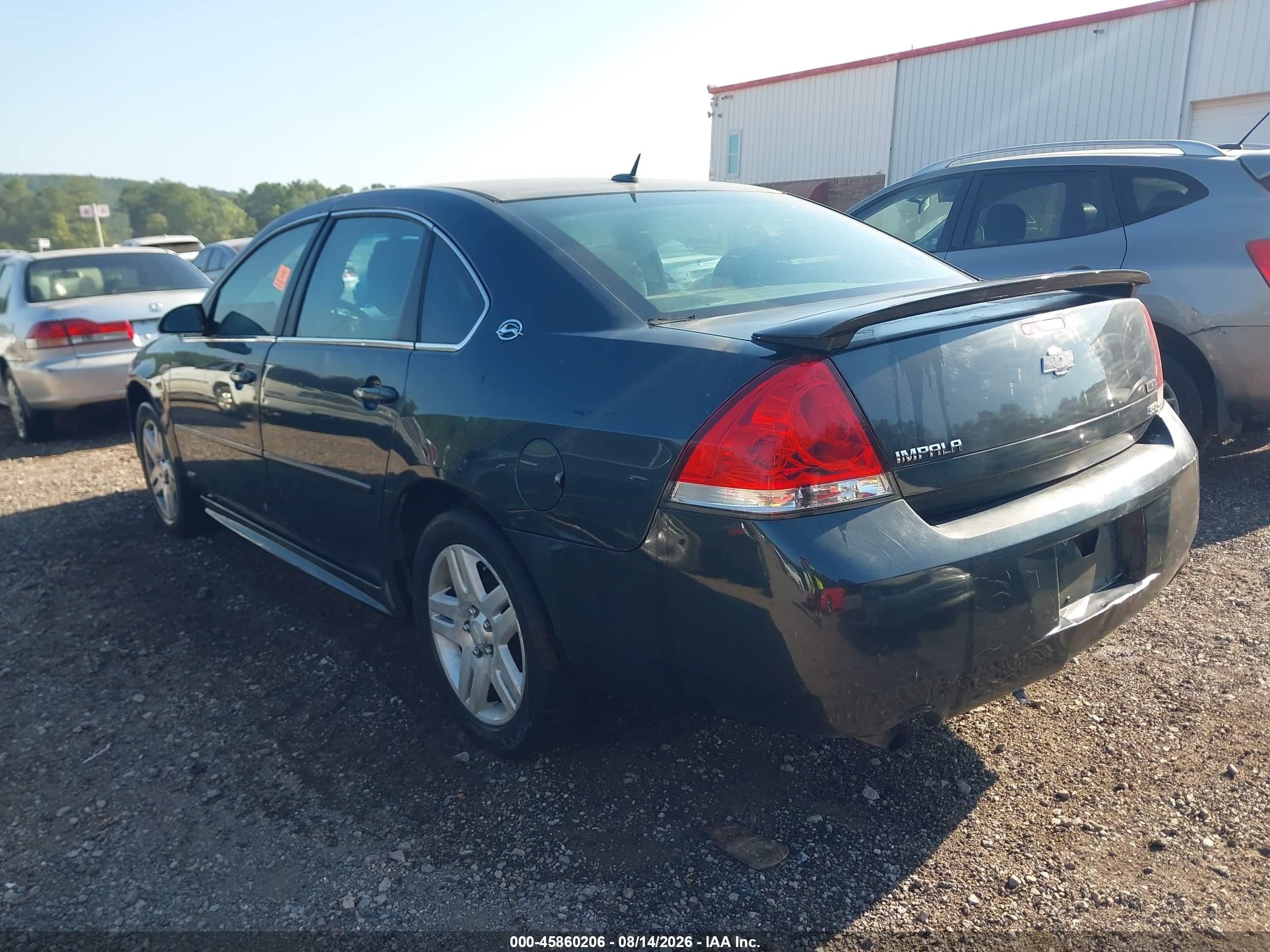 2013 Chevrolet Impala Lt Серый vin: 2G1WG5E36D1198754