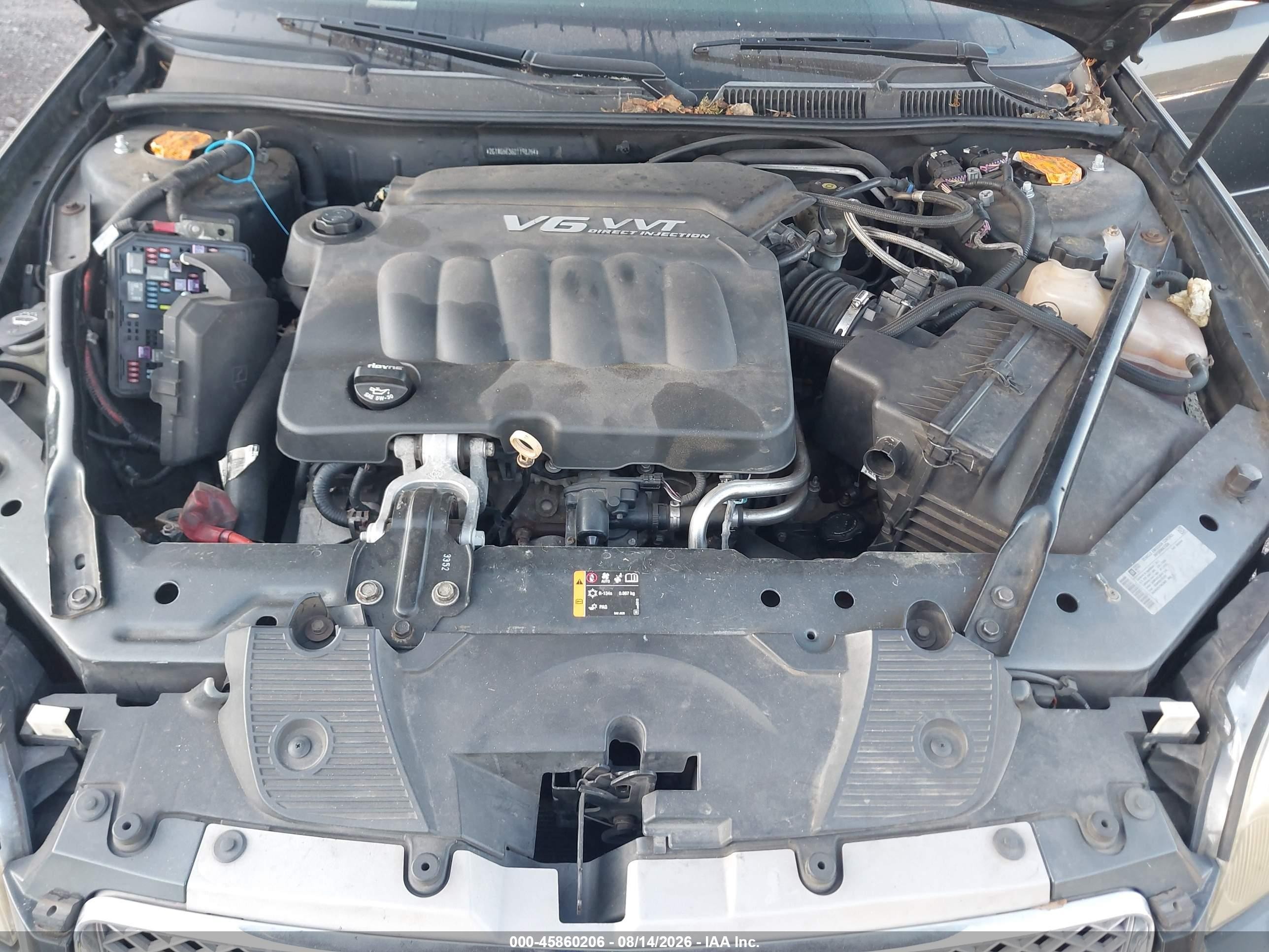2013 Chevrolet Impala Lt Серый vin: 2G1WG5E36D1198754