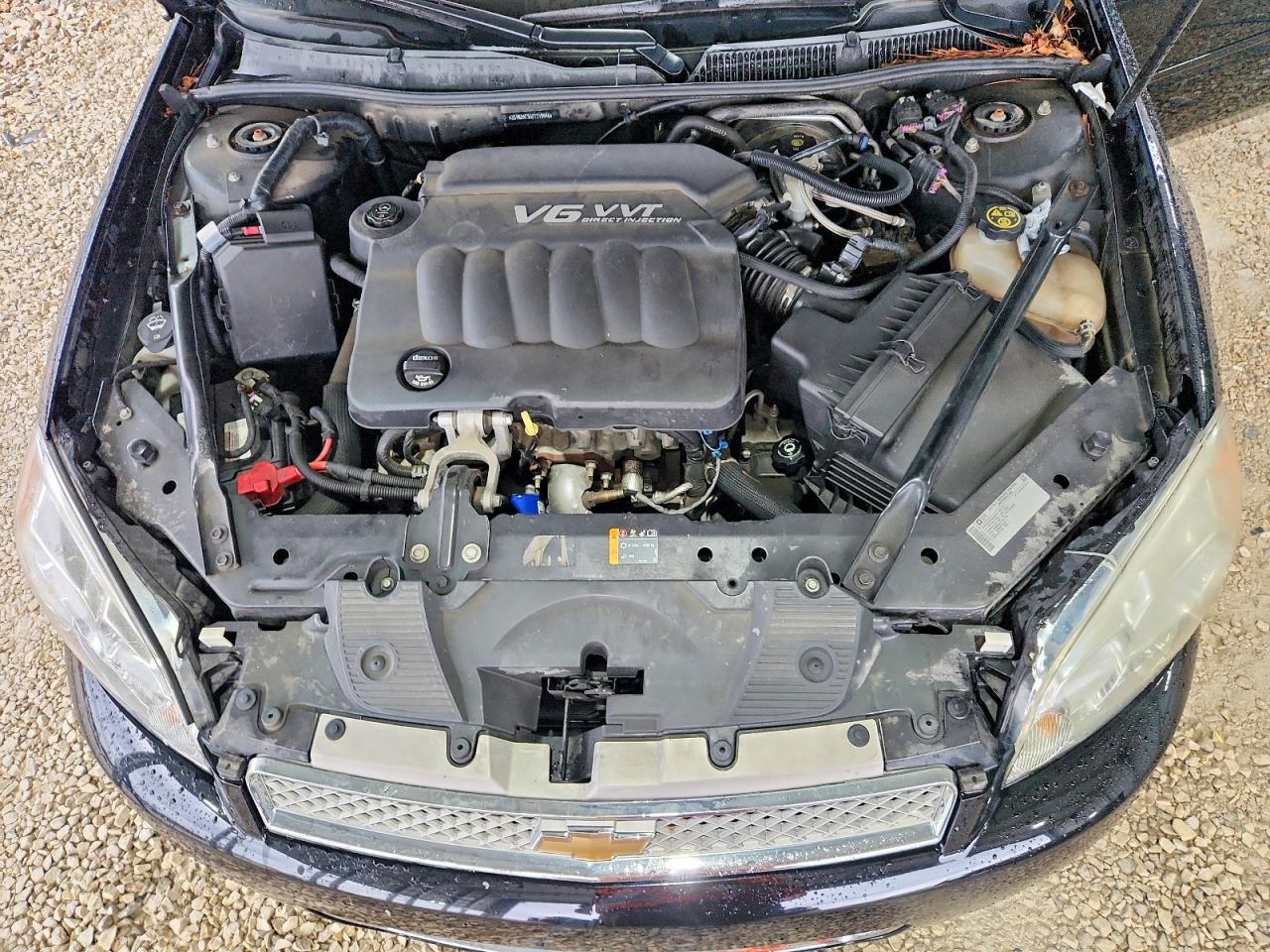 2013 Chevrolet Impala Black vin: 2G1WG5E36D1210546