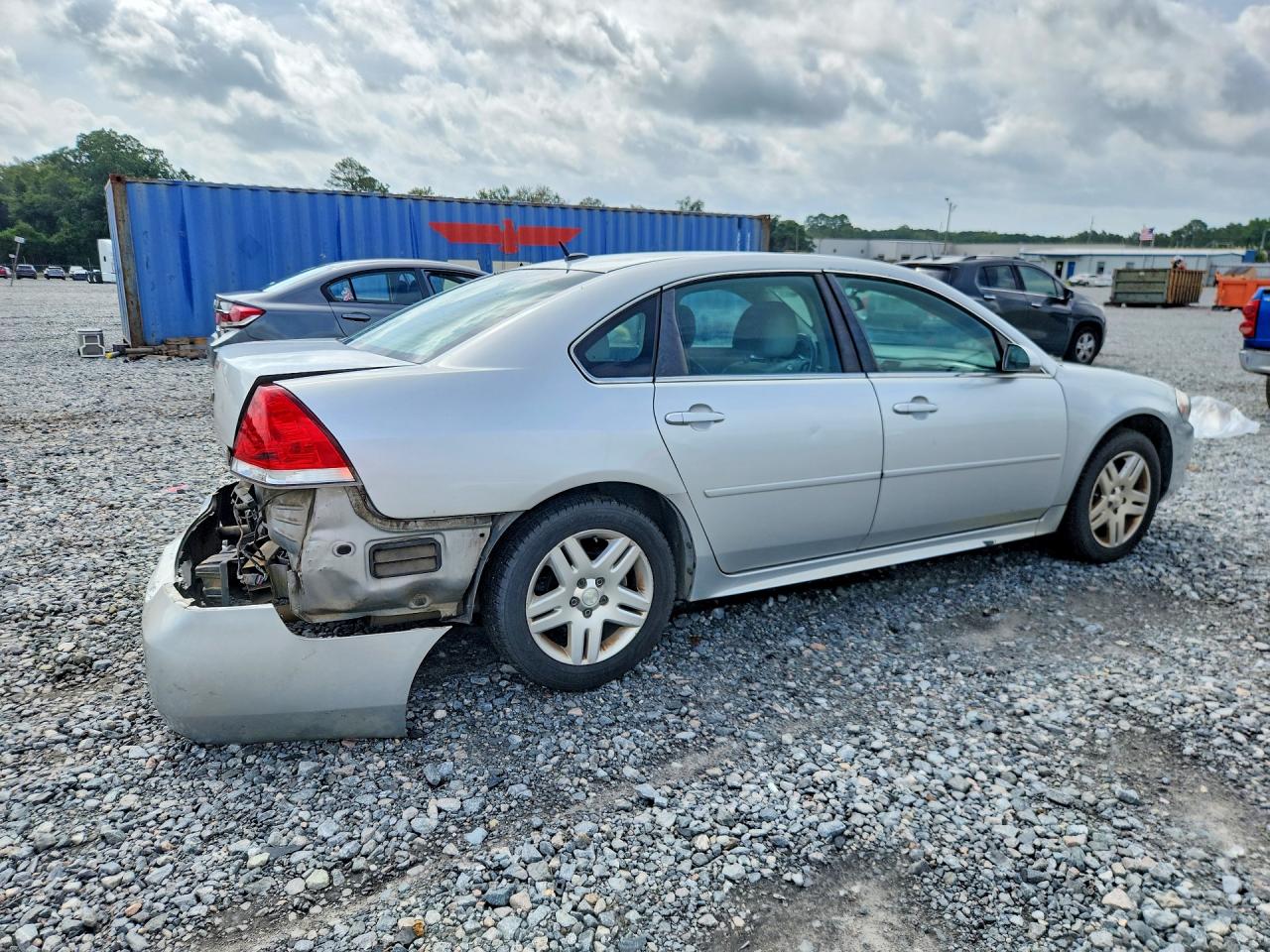 2013 Chevrolet Impala Lt Silver vin: 2G1WG5E36D1228321