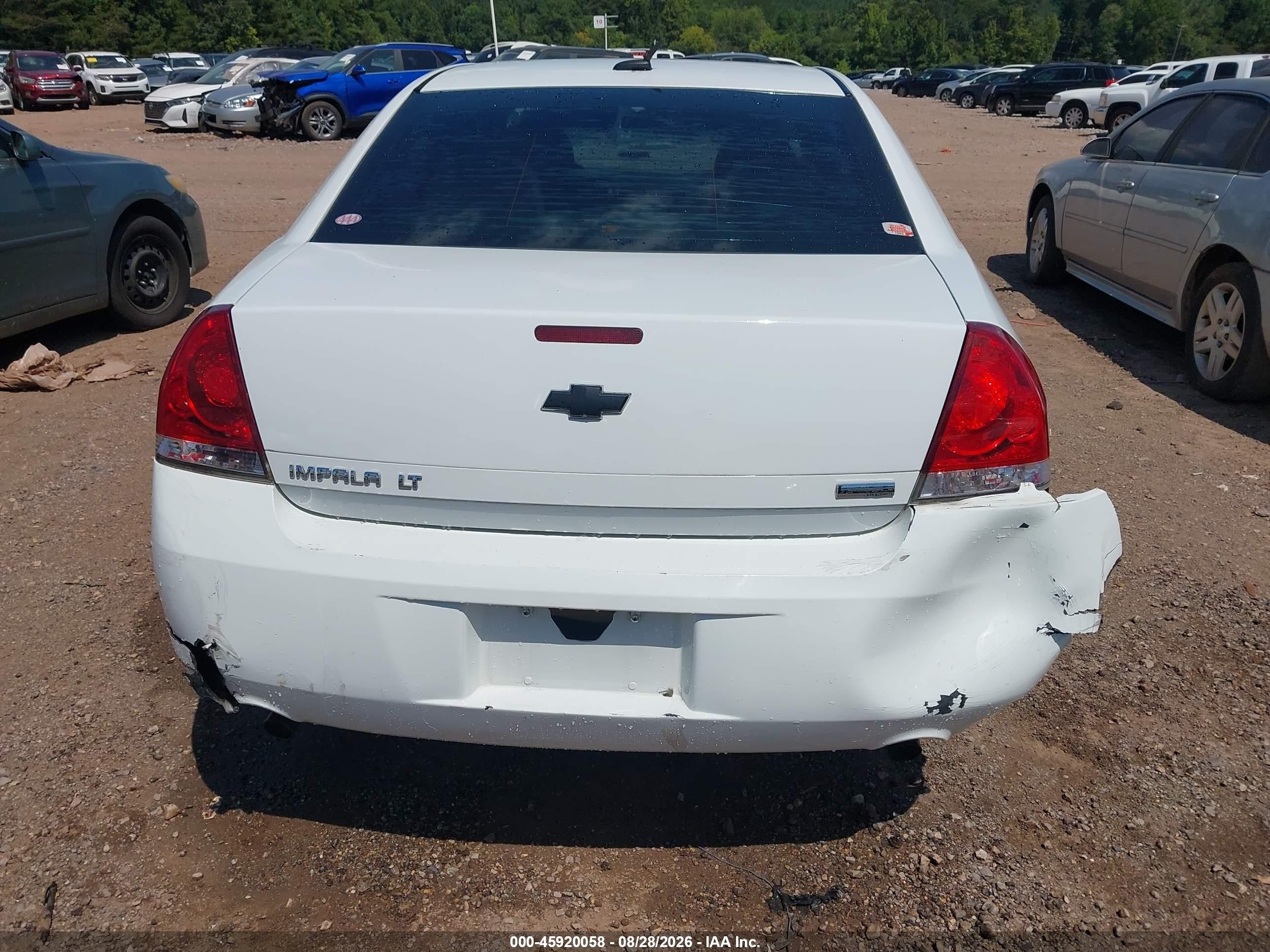 2013 Chevrolet Impala Lt Белый vin: 2G1WG5E36D1232966