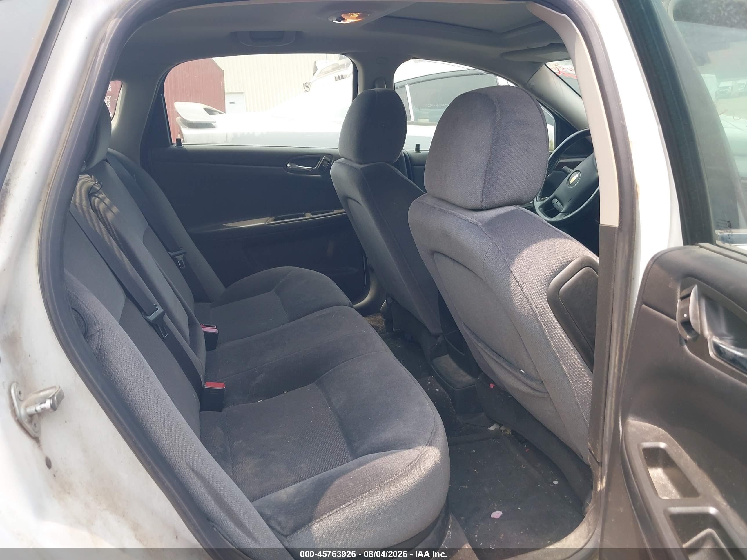 2013 Chevrolet Impala Lt White vin: 2G1WG5E36D1251114