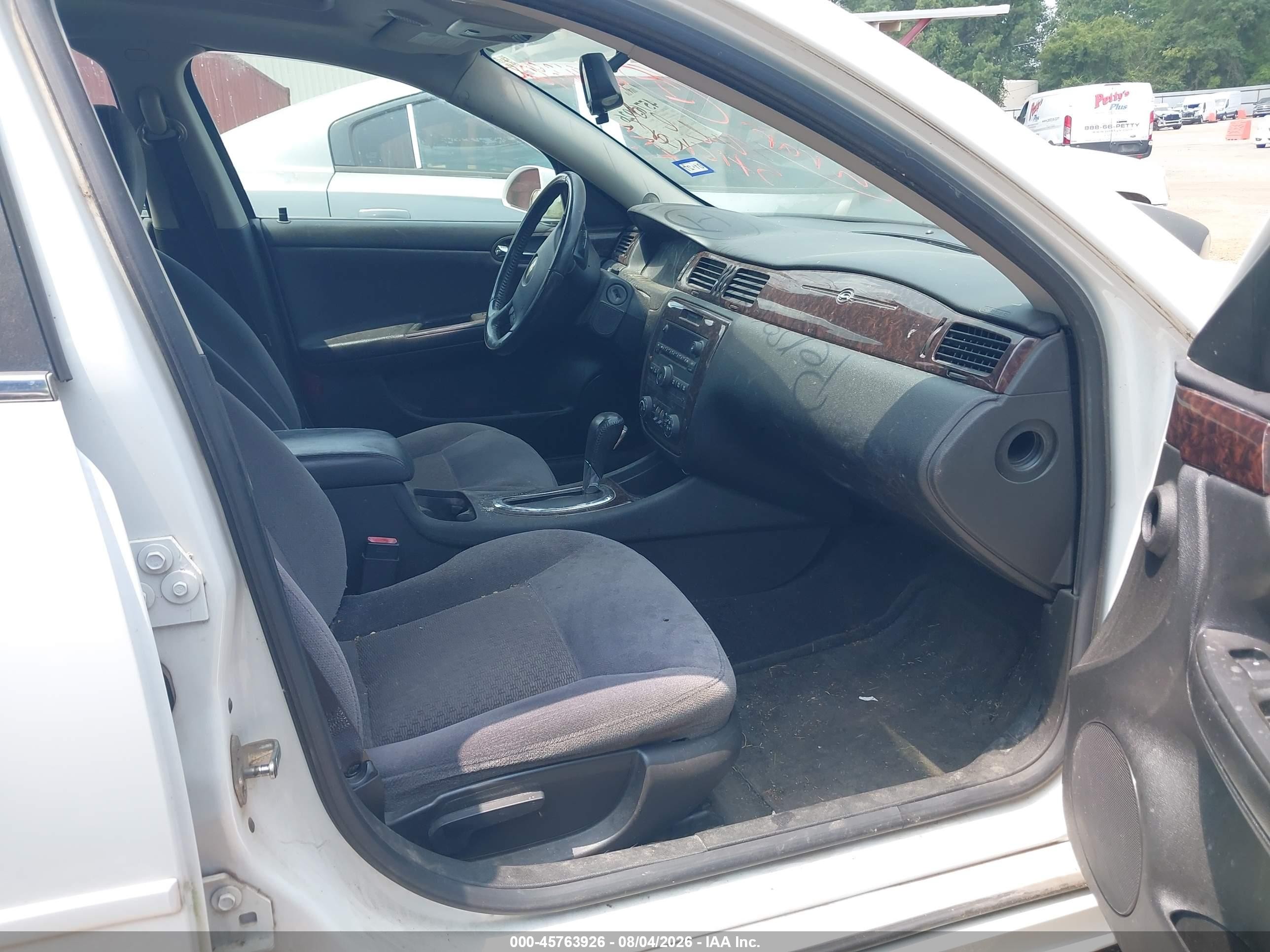 2013 Chevrolet Impala Lt White vin: 2G1WG5E36D1251114