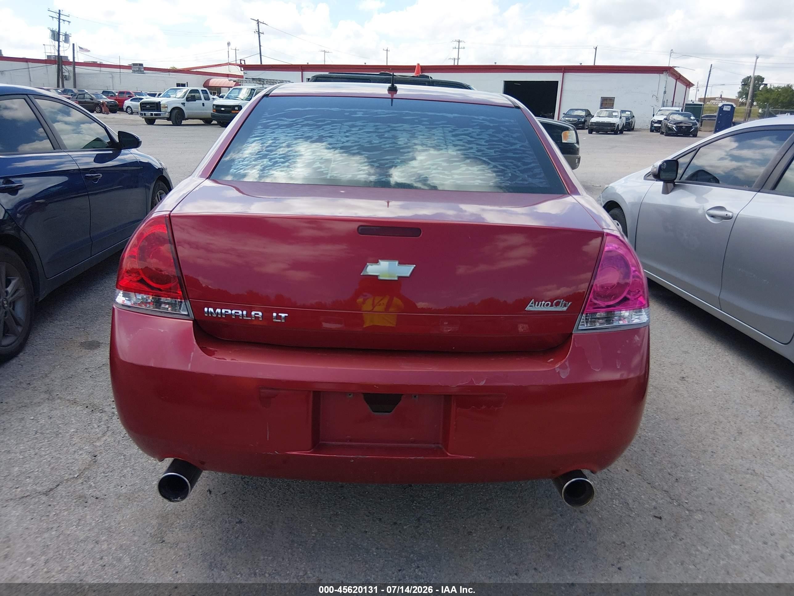 2013 Chevrolet Impala Lt Burgundy vin: 2G1WG5E36D1258175