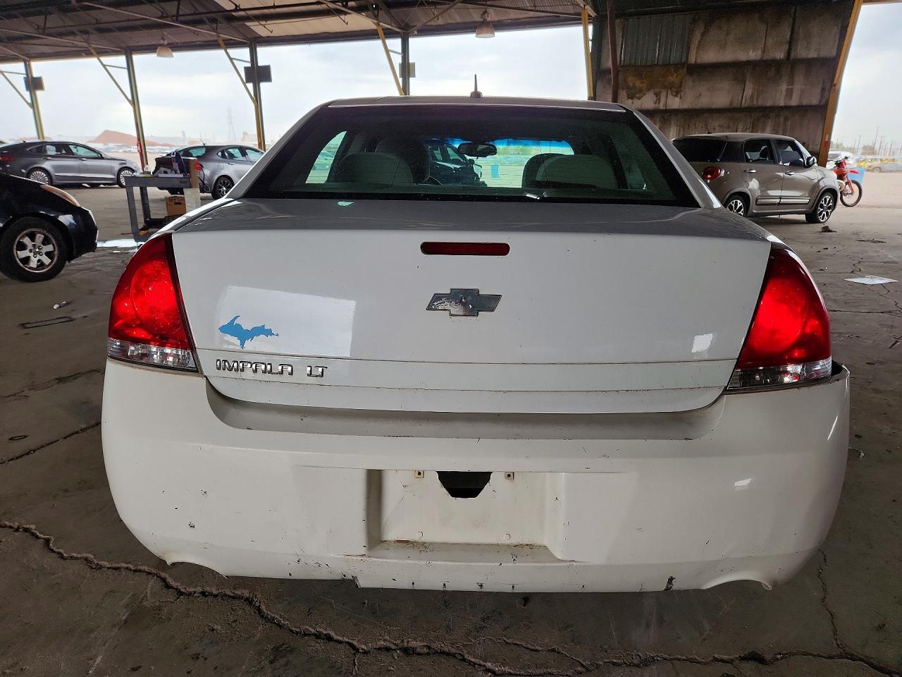 2013 Chevrolet Impala Lt White vin: 2G1WG5E36D1258953