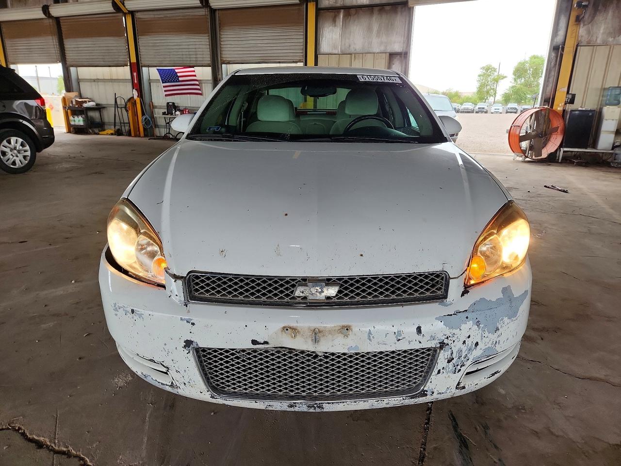 2013 Chevrolet Impala Lt White vin: 2G1WG5E36D1258953